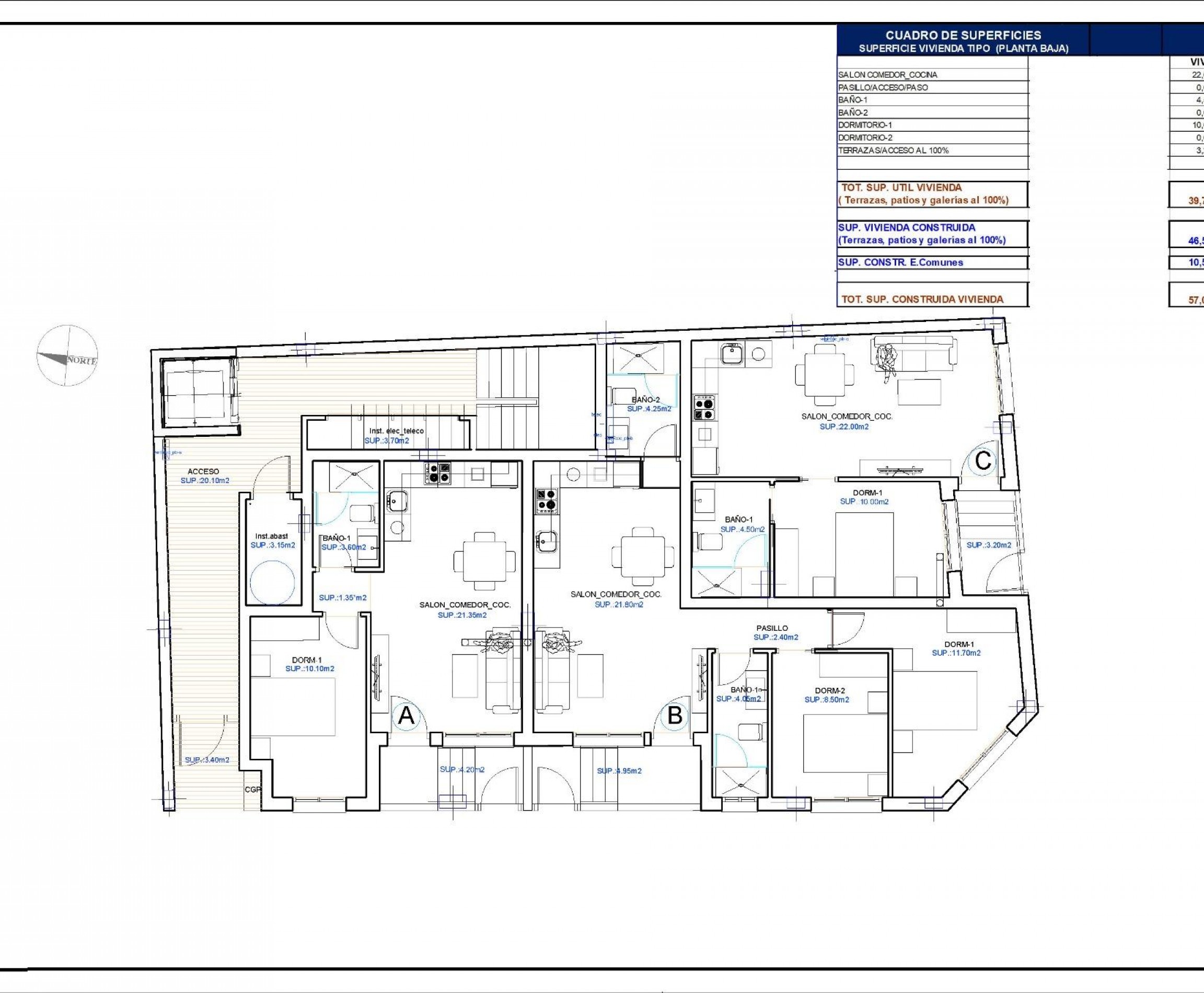 Nybyggnation - Apartment - Torrevieja - Centro