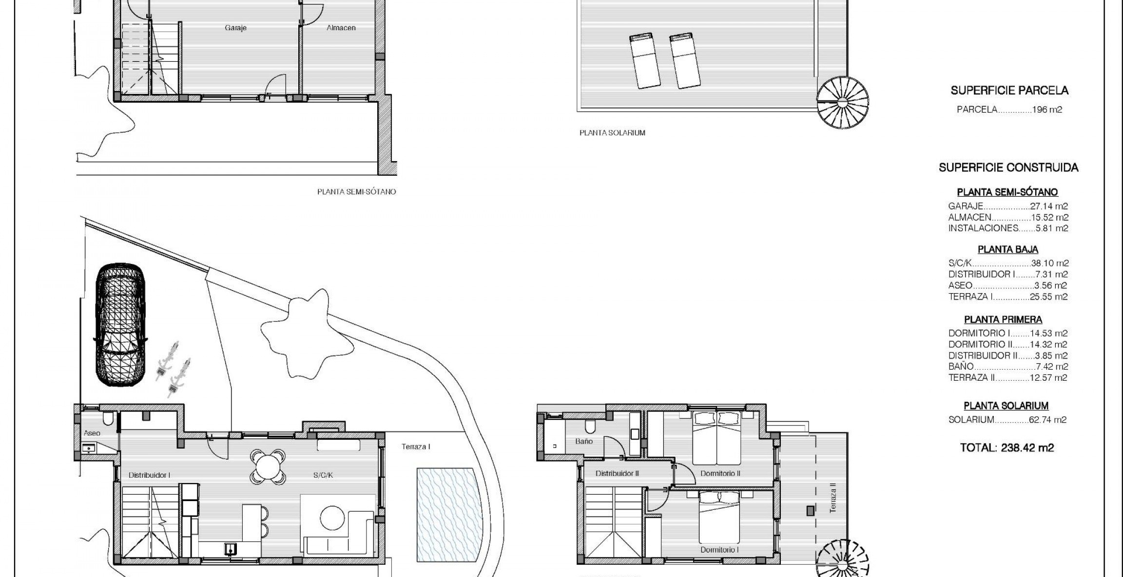 Nueva construcción  - Villa - Algorfa - El Campo de Golf La Finca