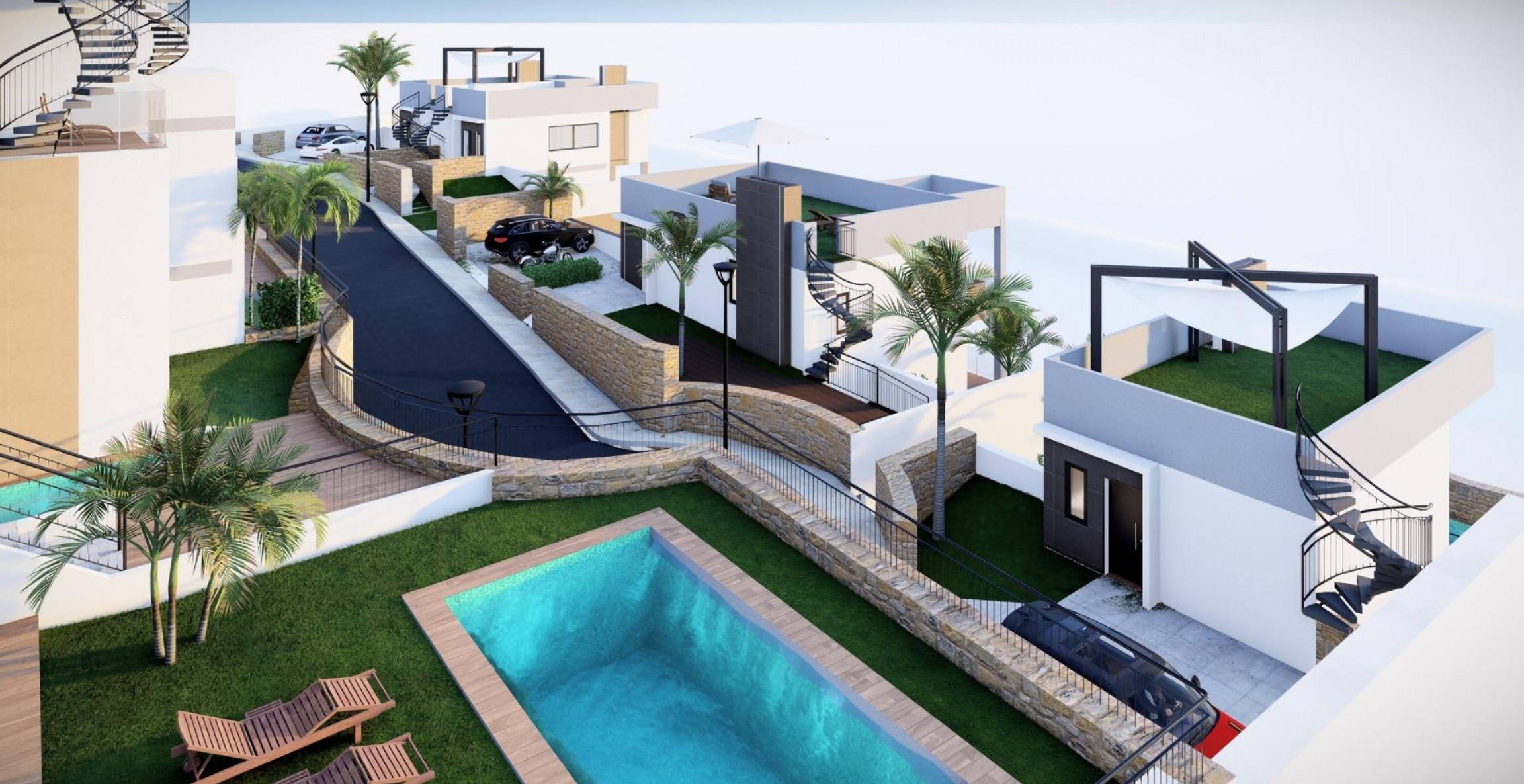 Nueva construcción  - Villa - Algorfa - El Campo de Golf La Finca