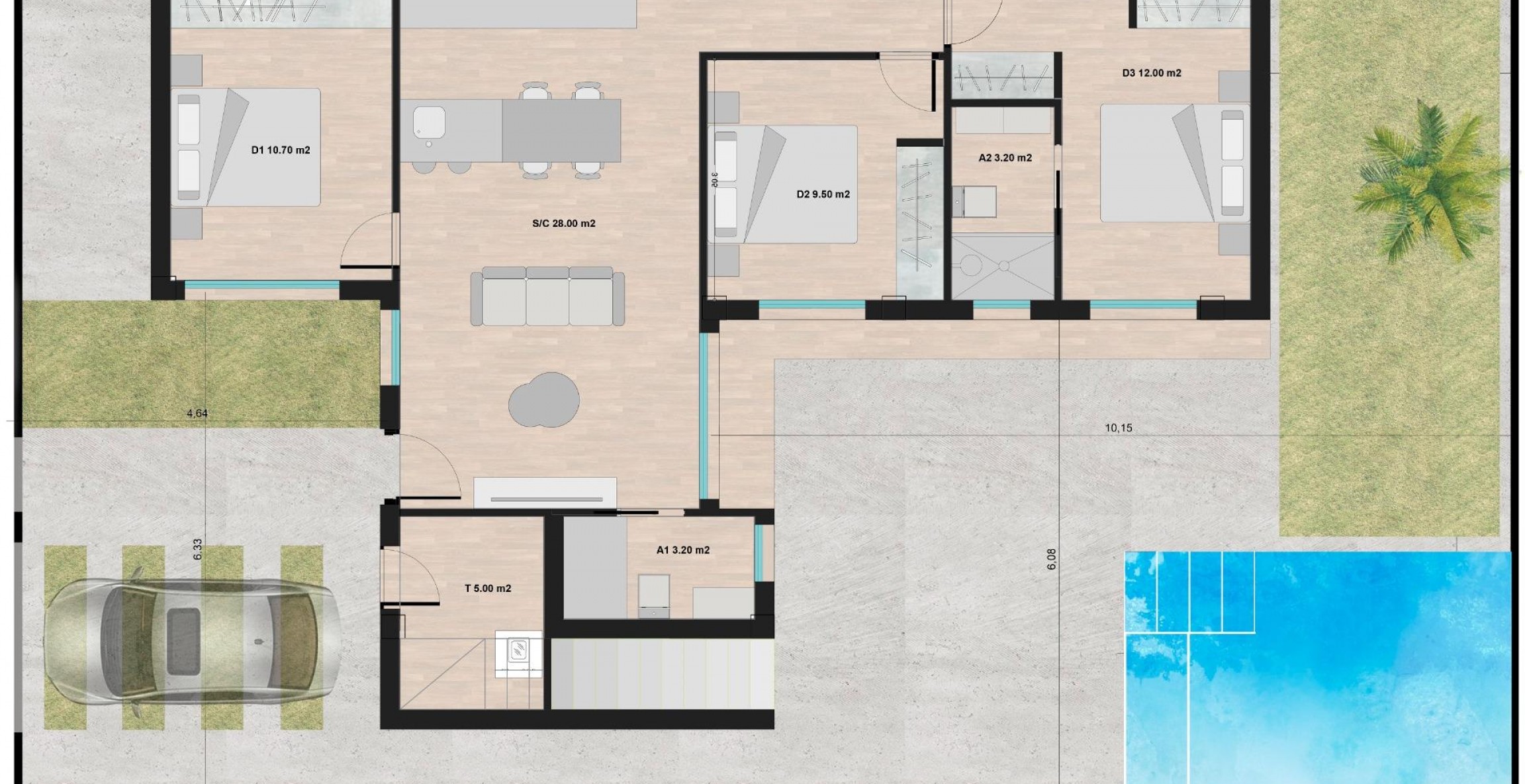 Nueva construcción  - Villa - Torre Pacheco - Roldán