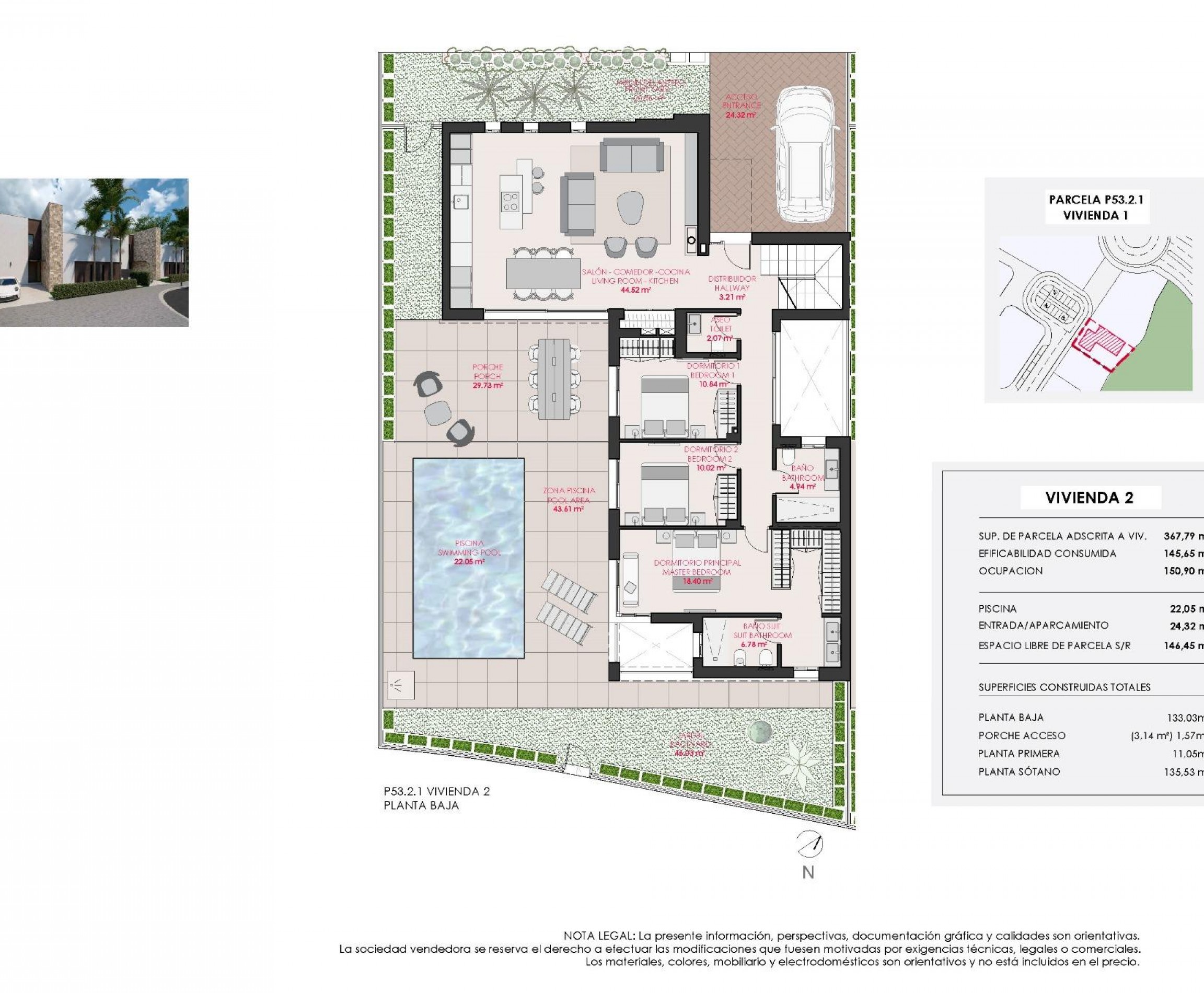 Nueva construcción  - Villa - Torre Pacheco - Santa Rosalía