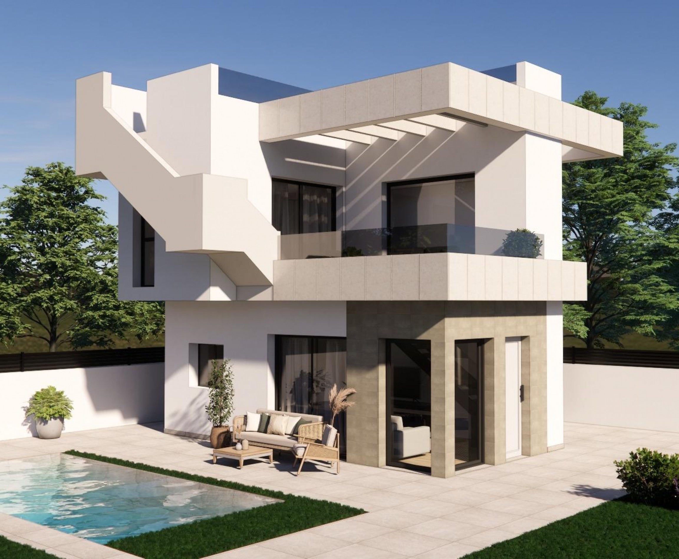 Nueva construcción  - Villa - Los Montesinos - La Herrada