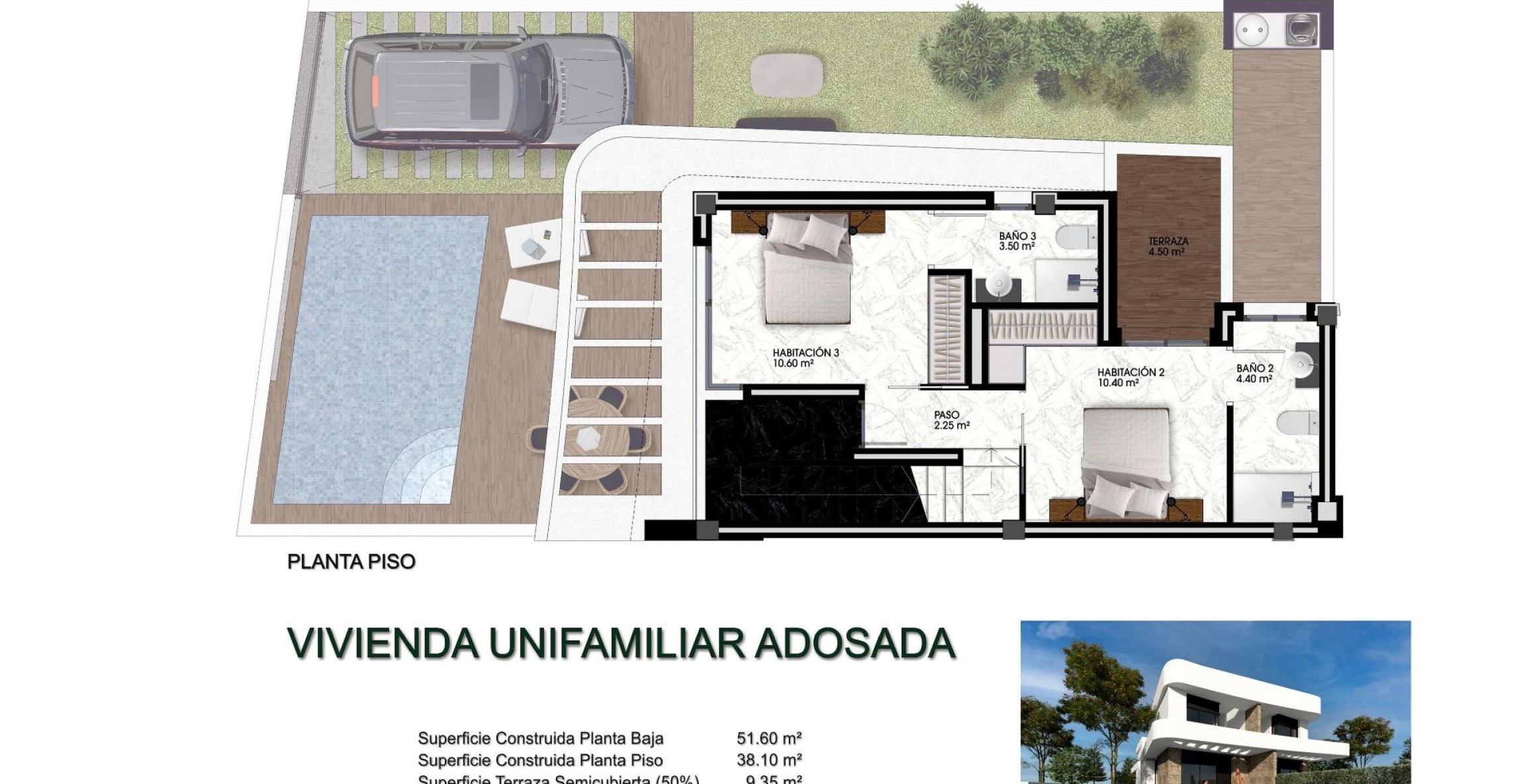 Nueva construcción  - Villa - Los Montesinos - La Herrada