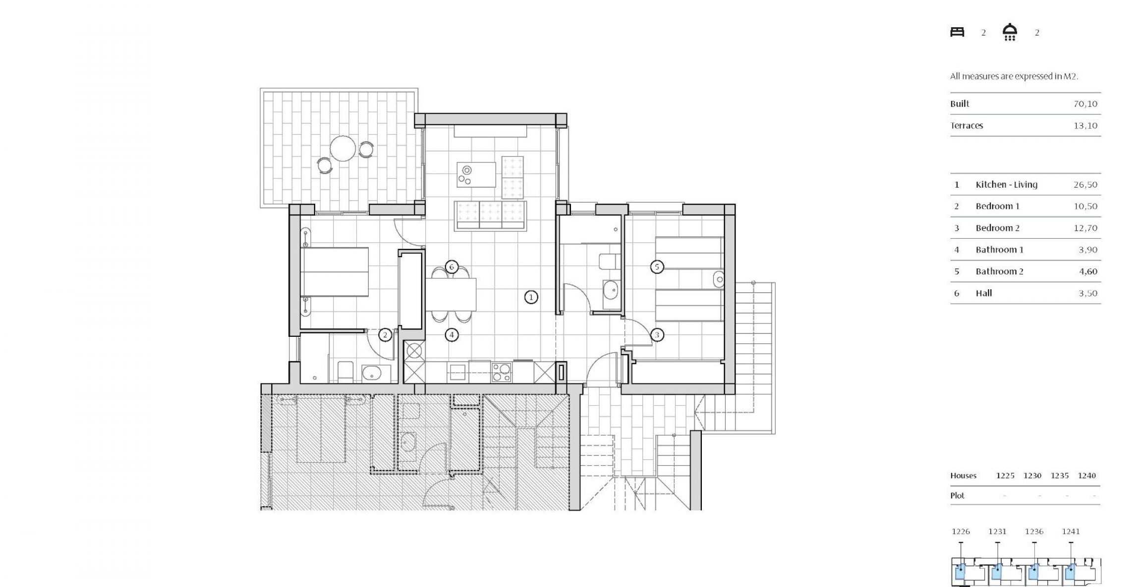 Nueva construcción  - Bungaló - Algorfa - El Campo de Golf La Finca