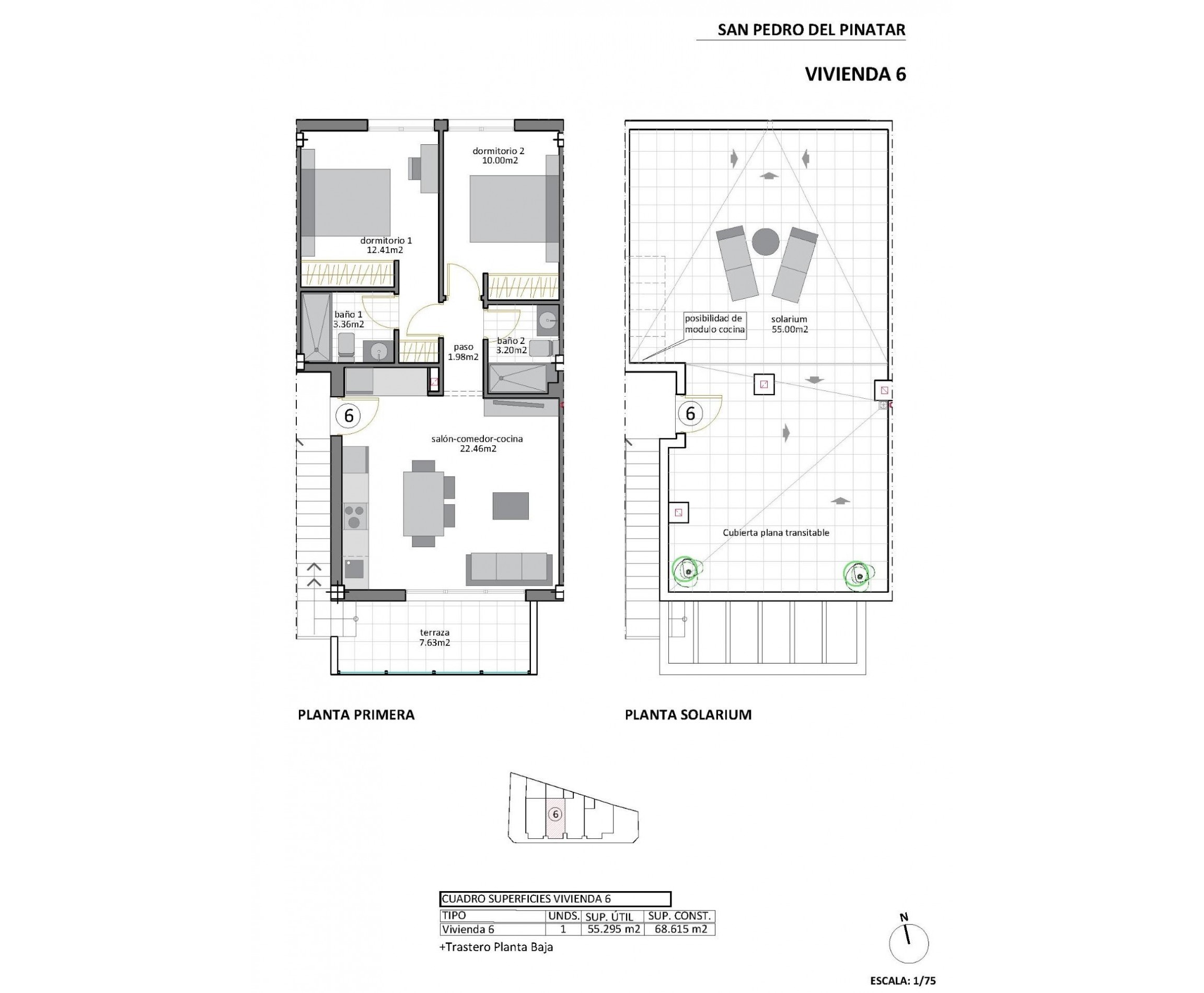 Nueva construcción  - Bungaló - San Pedro del Pinatar - Los Cuarteros