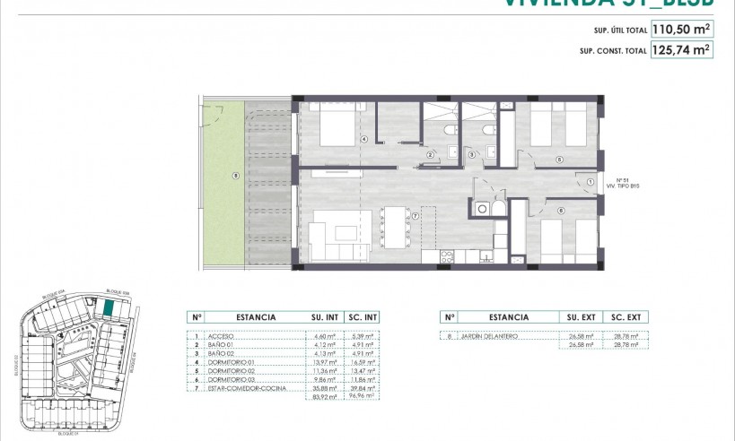 New Build - Apartment - Monforte del Cid - Alenda Golf