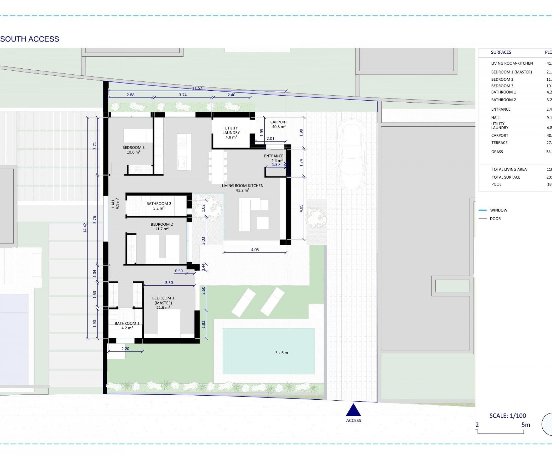 Nueva construcción  - Villa - Baños y Mendigo - Altaona Golf