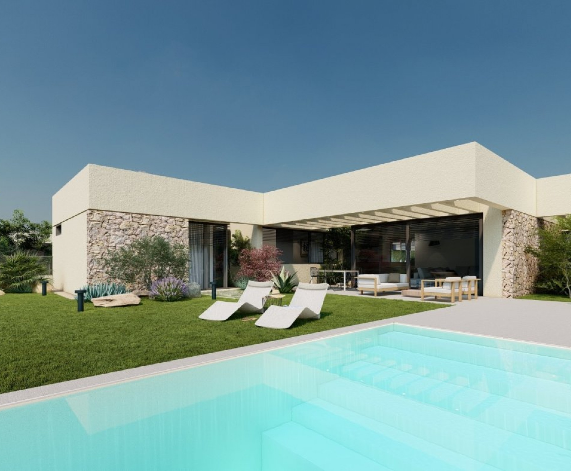 Villa - New Build - Baños y Mendigo - Altaona Golf