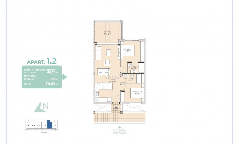 Nueva construcción  - Apartment - Los Alcázares - Serena Golf