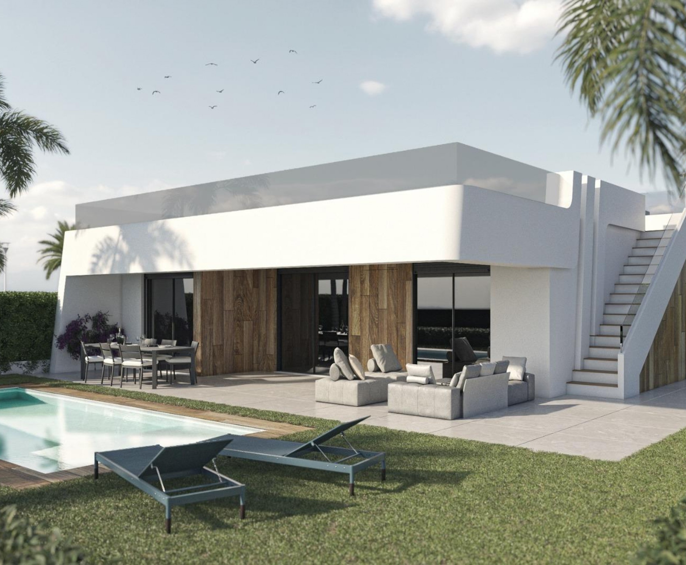 Villa - Nueva construcción  - Alhama De Murcia - Condado De Alhama