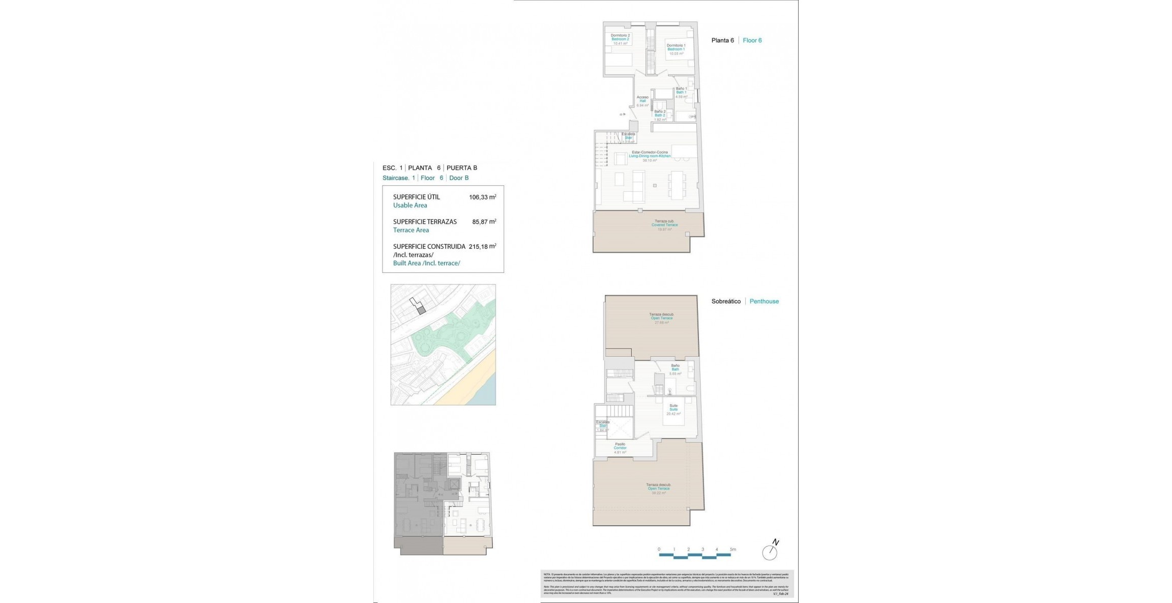 New Build - Penthouse - Villajoyosa - Pueblo