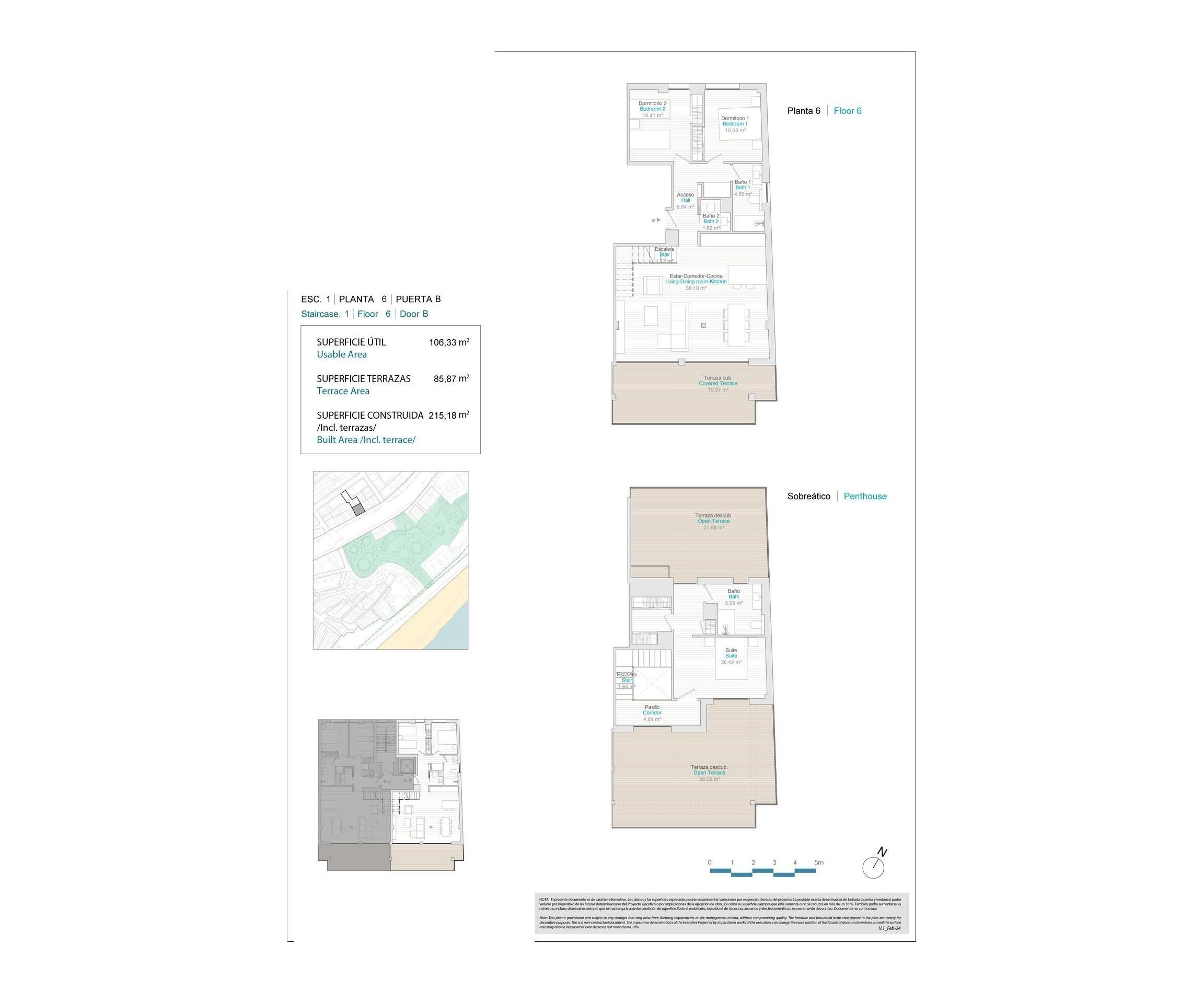 New Build - Penthouse - Villajoyosa - Pueblo