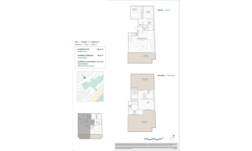 New Build - Penthouse - Villajoyosa - Pueblo