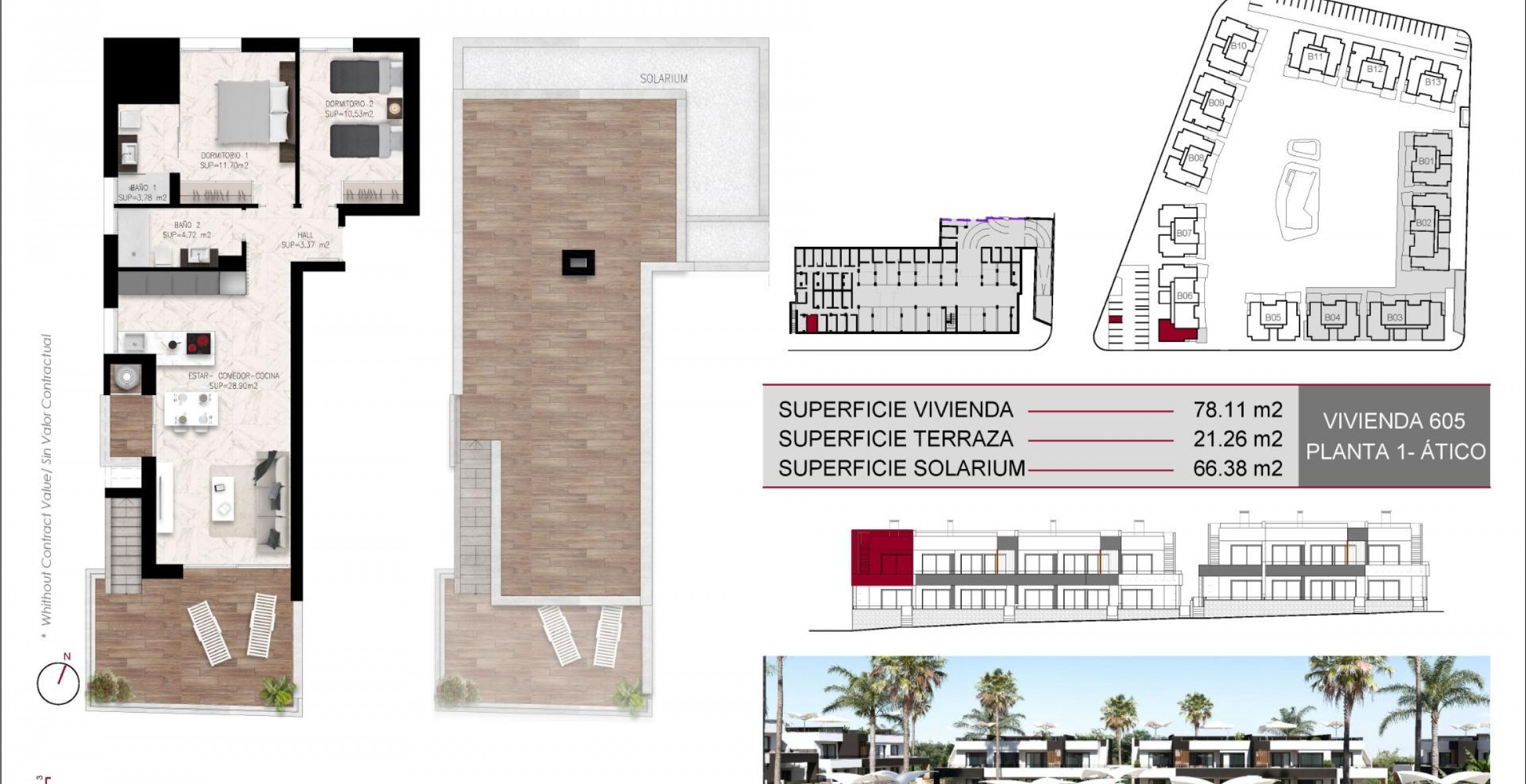 Nueva construcción  - Bungaló - Ciudad Quesada - Lo Marabú