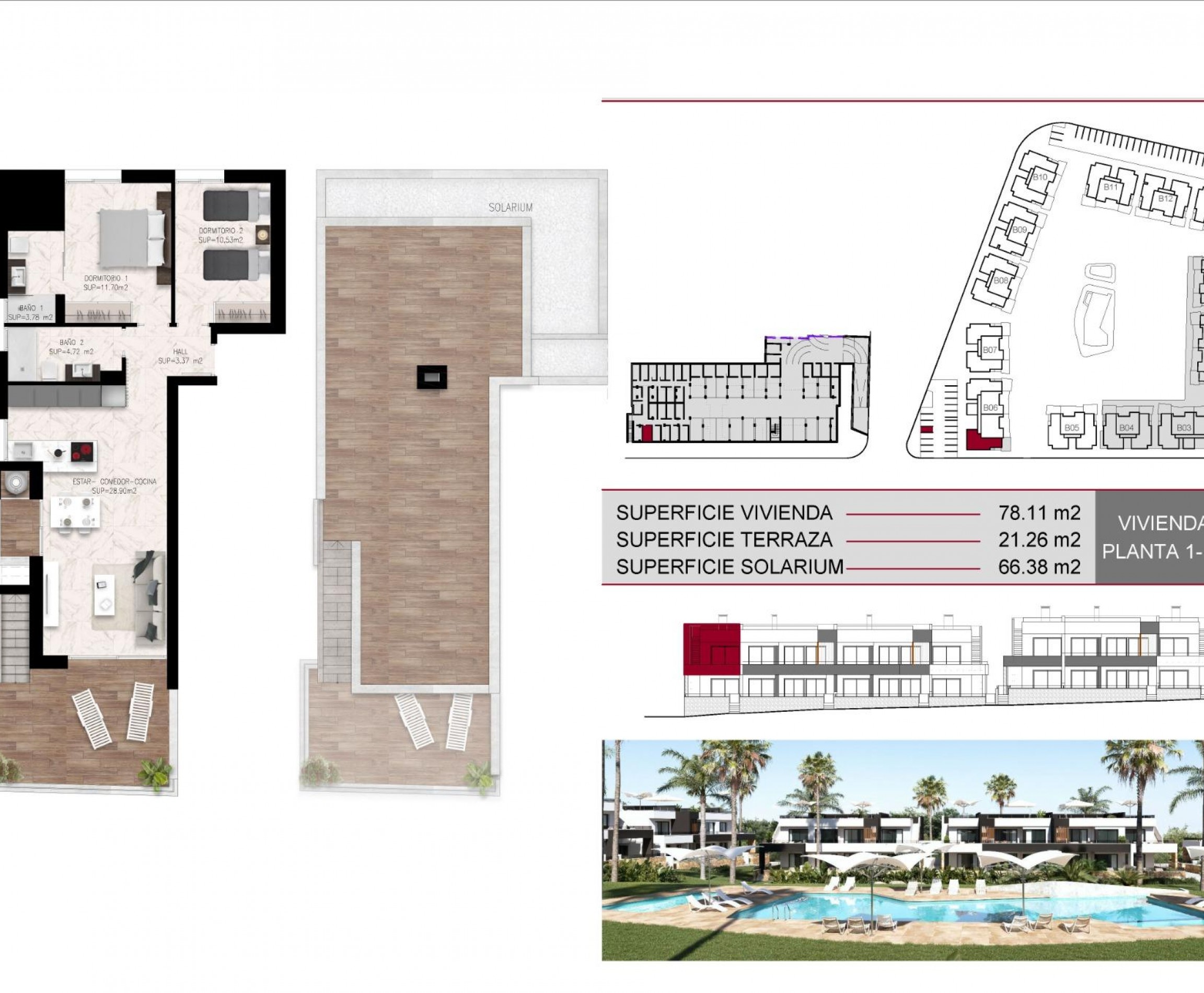 Nueva construcción  - Bungaló - Ciudad Quesada - Lo Marabú