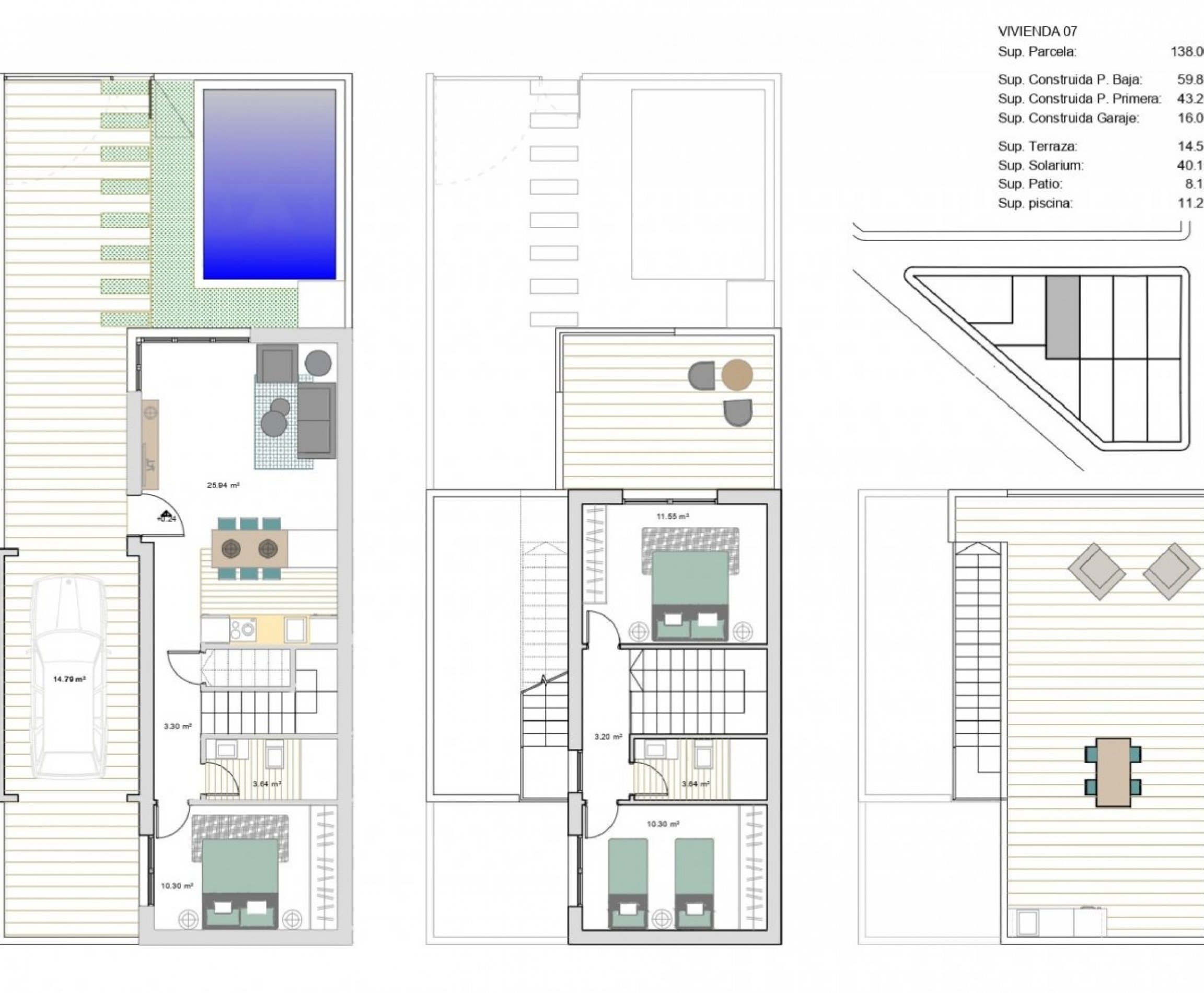 Nueva construcción  - Villa - Los Alcázares - La Concha