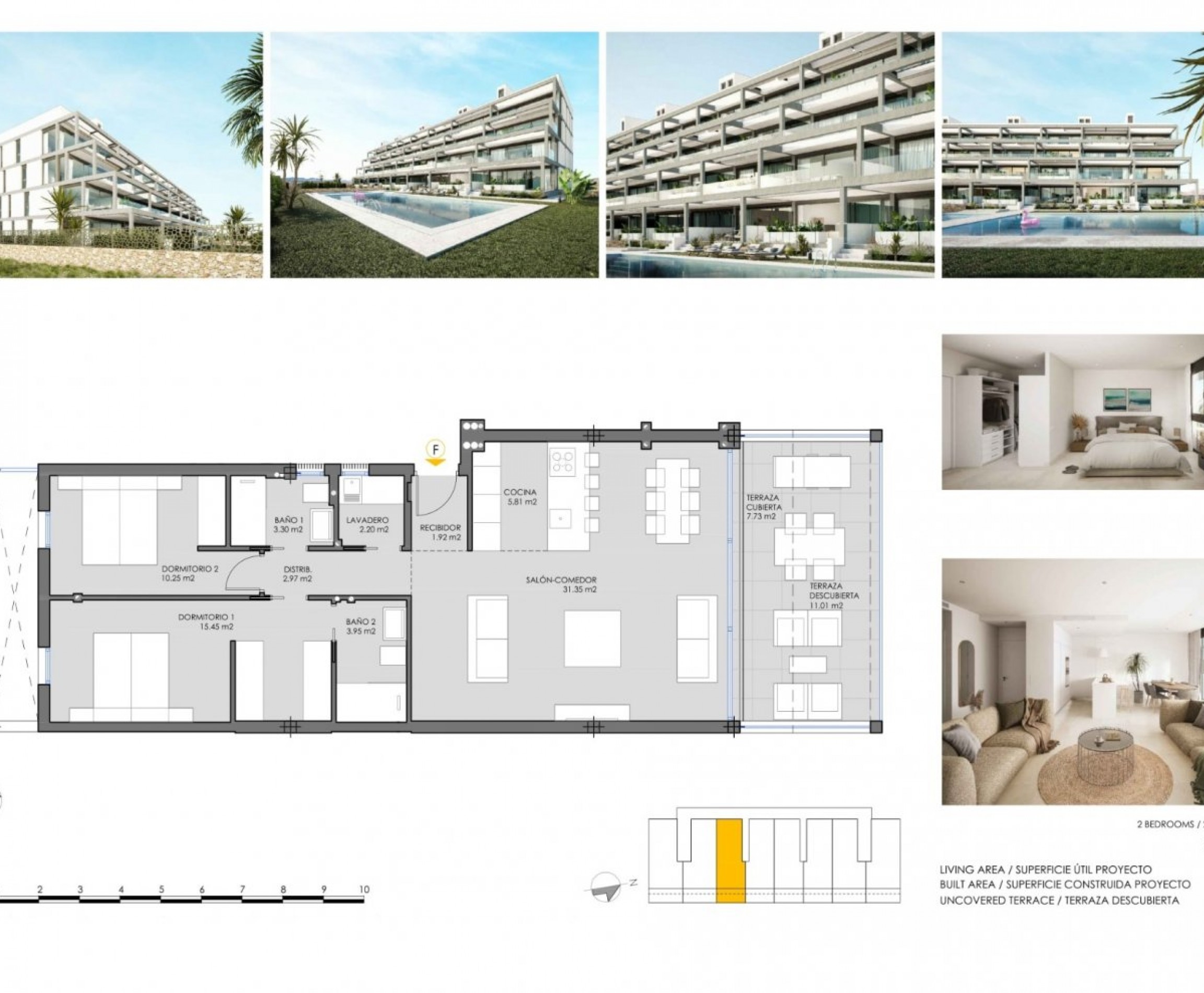 New Build - Apartment - Cartagena - Mar De Cristal