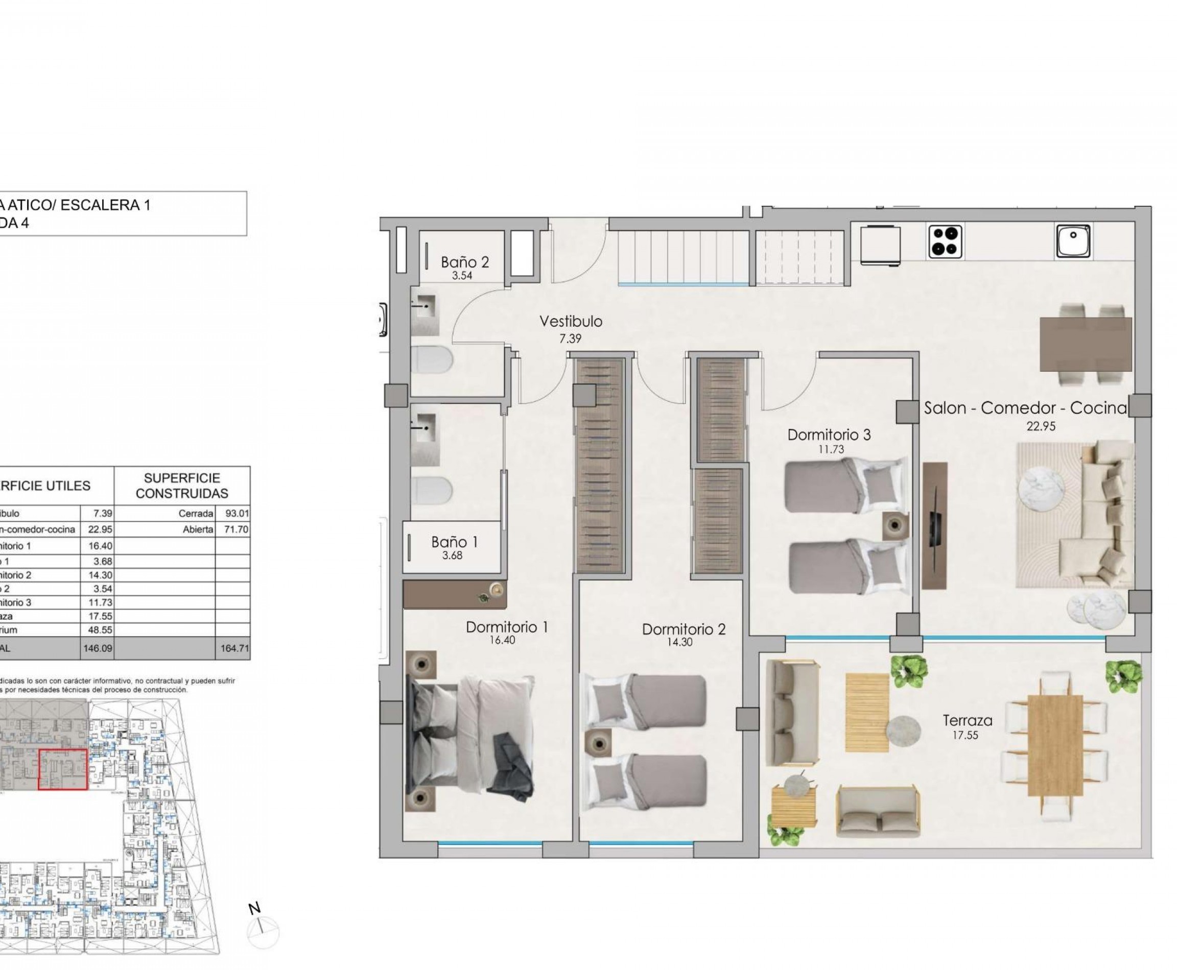 New Build - Penthouse - Santa Pola - Estacion de autobuses