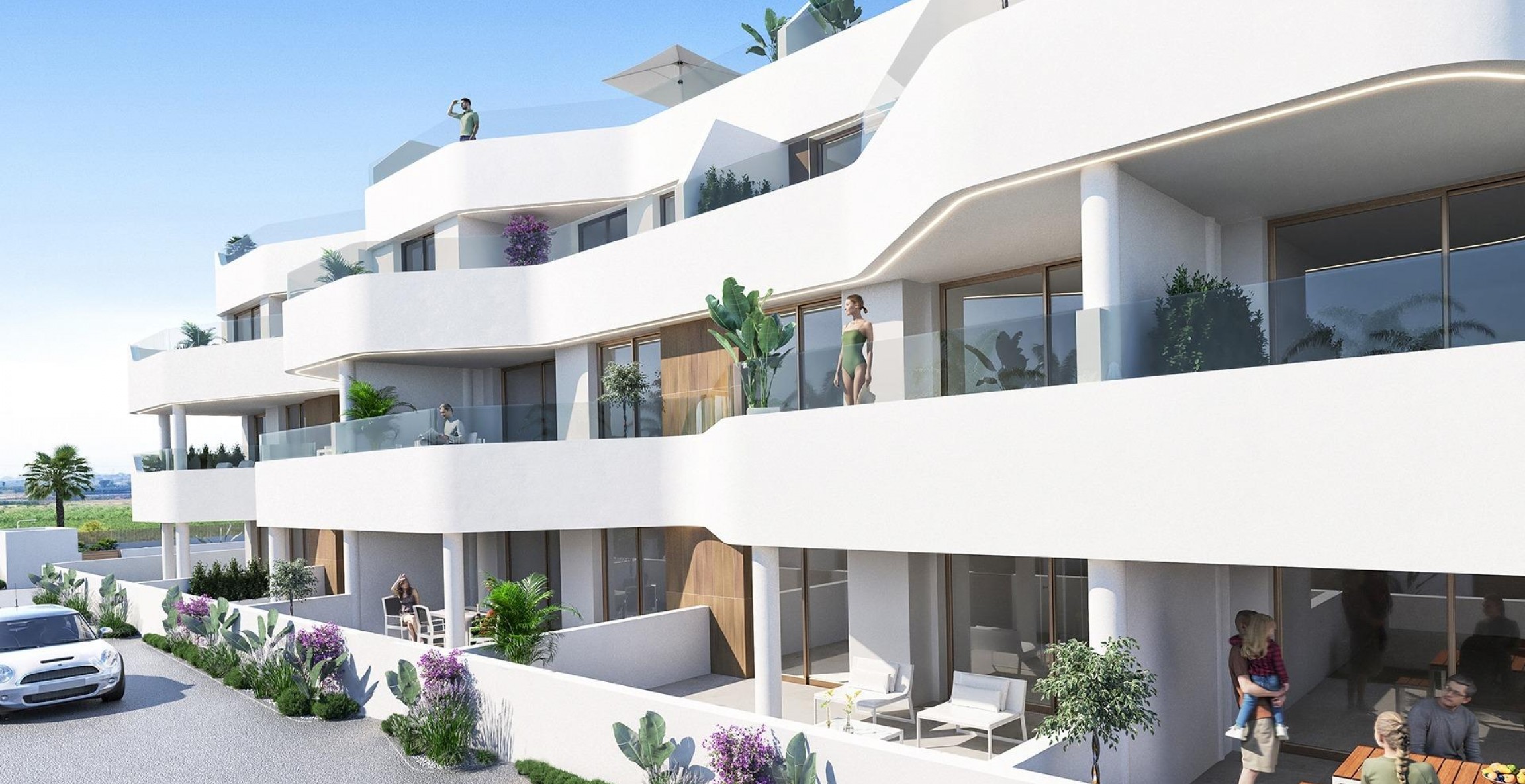 New Build - Apartment - Los Alcázares - Serena Golf