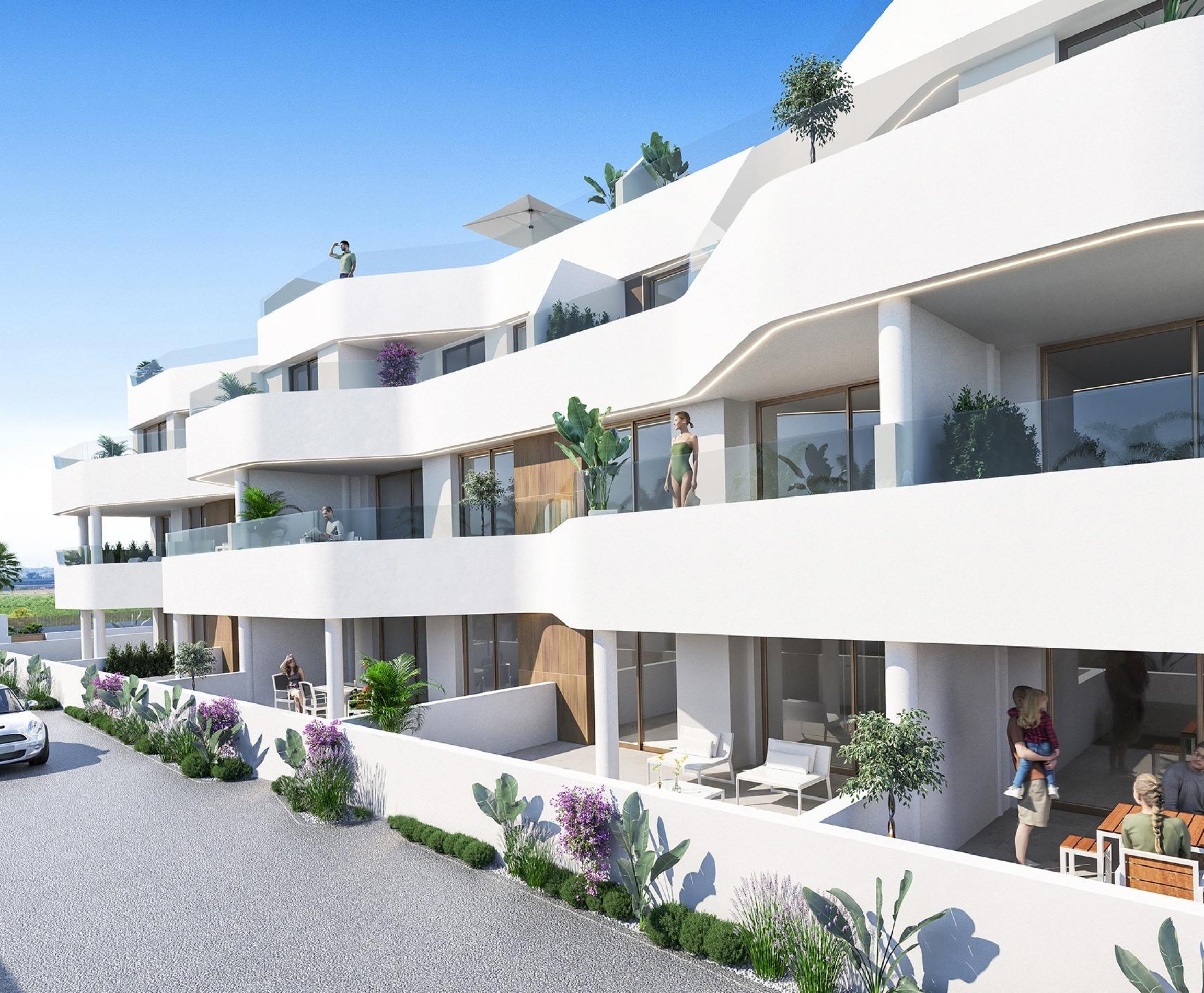 New Build - Apartment - Los Alcázares - Serena Golf