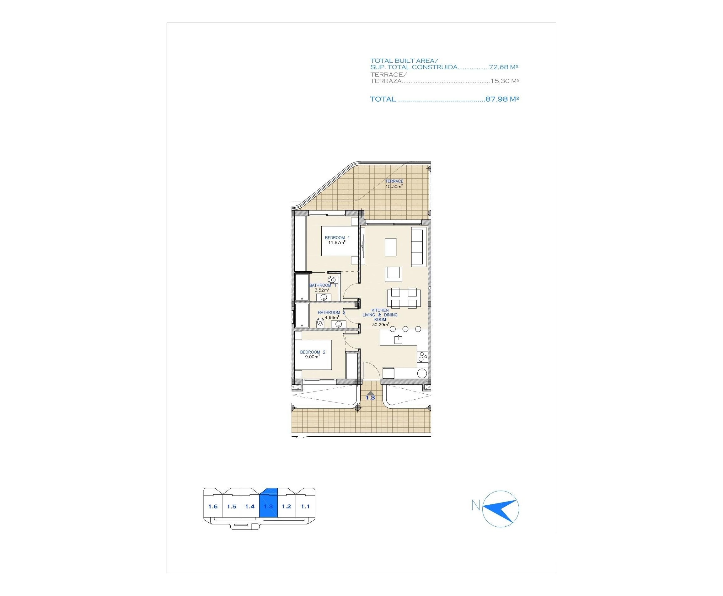 Nueva construcción  - Apartment - Los Alcázares - Serena Golf