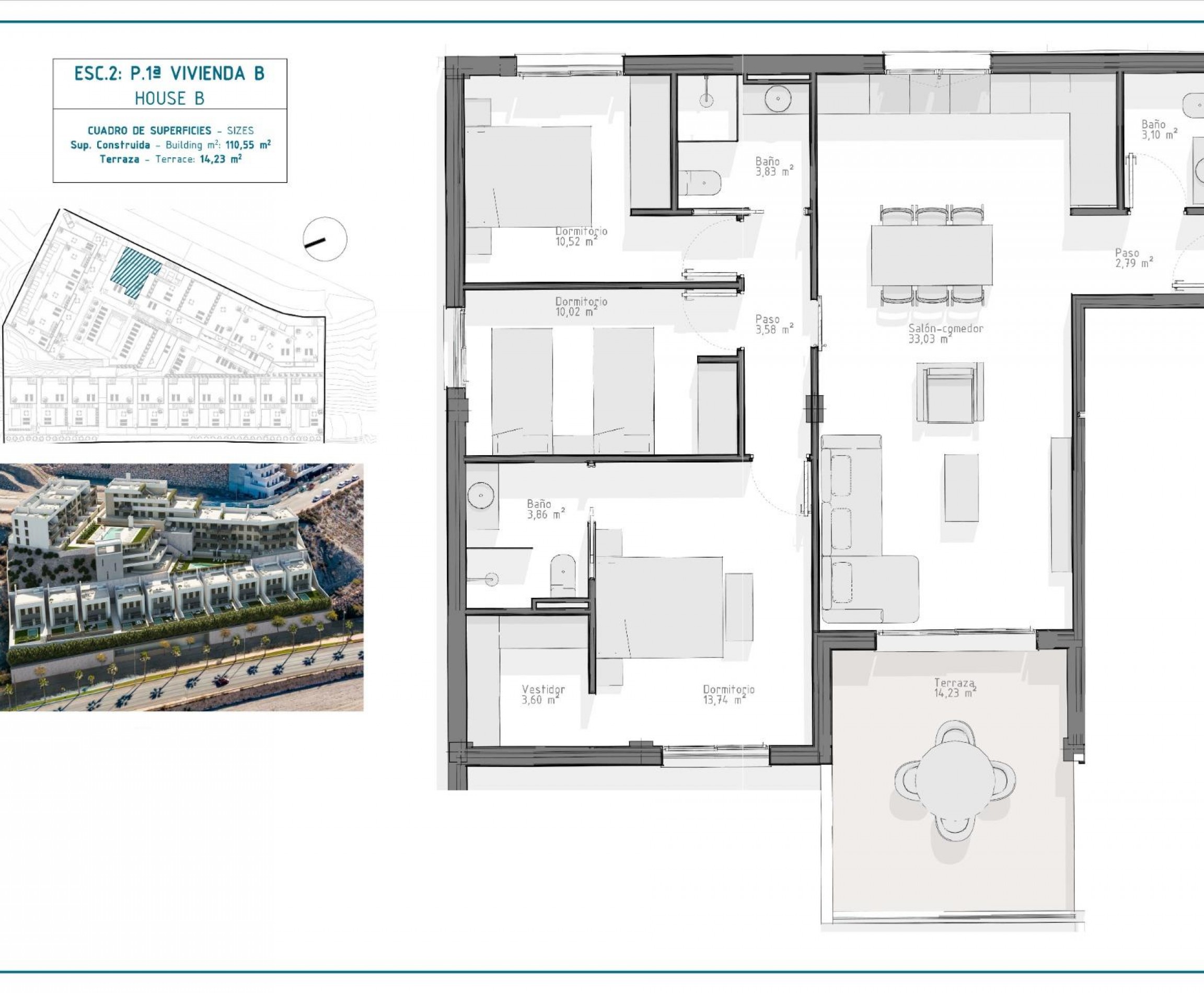 New Build - Apartment - Águilas - Playa del Hornillo