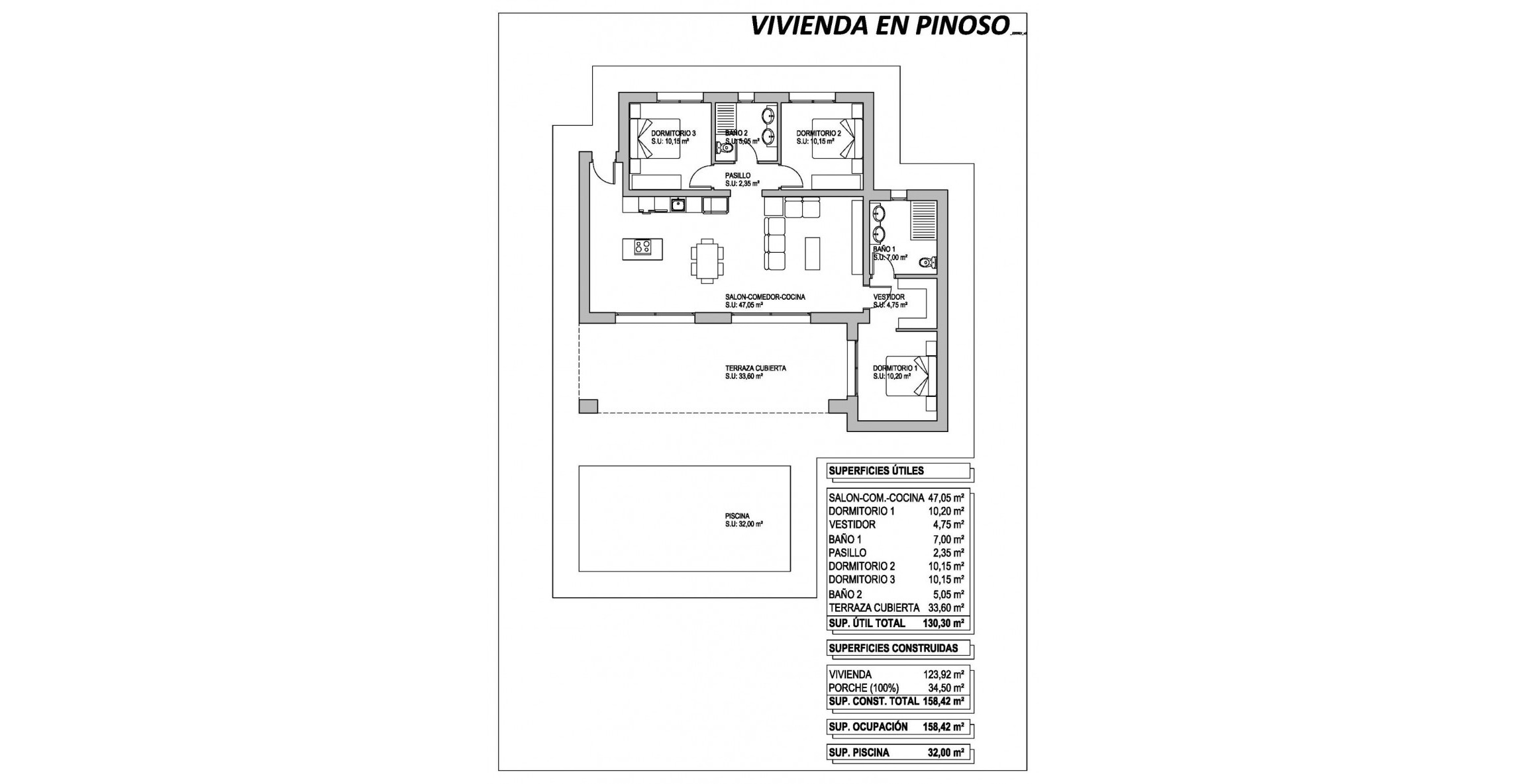 Nueva construcción  - Villa - Pinoso - Lel