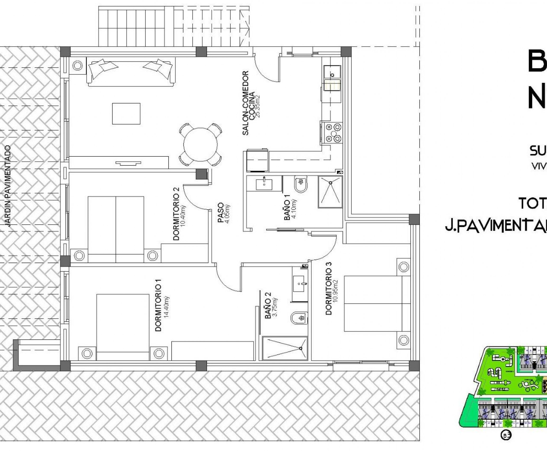 Nueva construcción  - Bungaló - Algorfa - El Campo de Golf La Finca