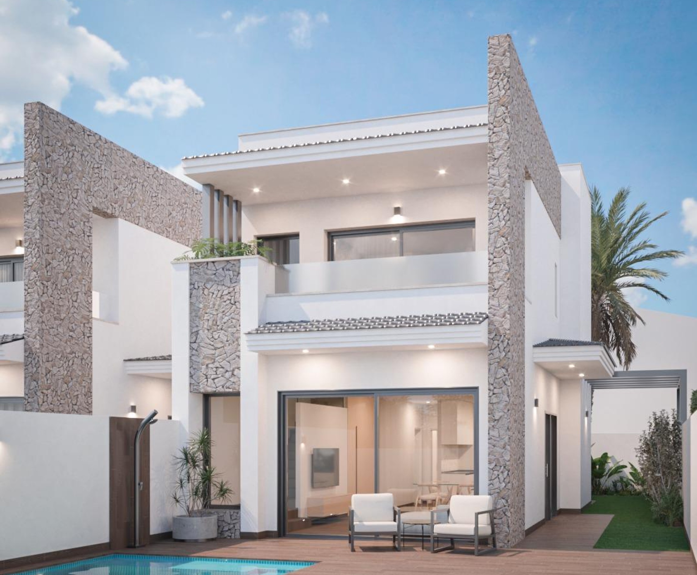 Villa - New Build - San Pedro del Pinatar - Pueblo