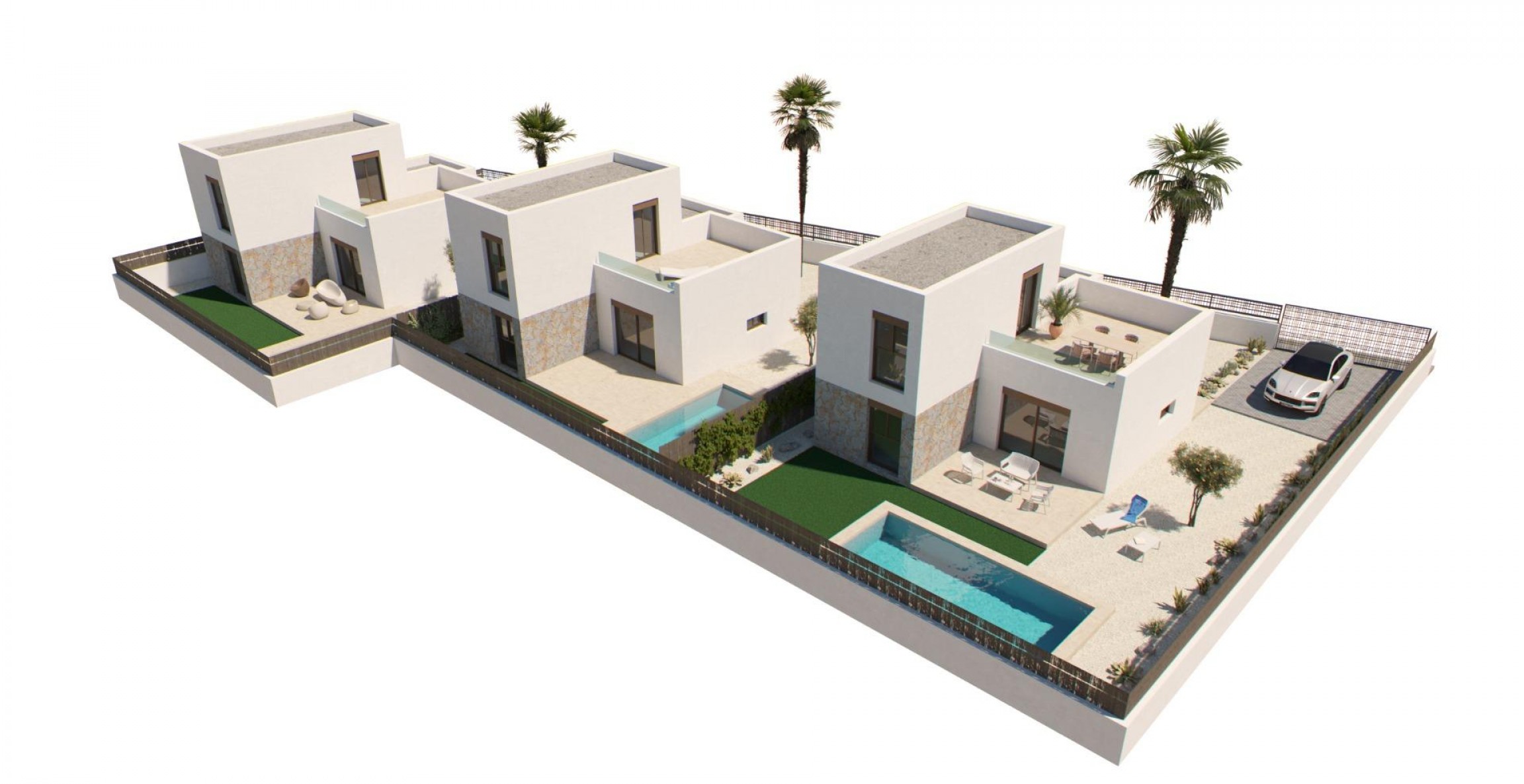 Nueva construcción  - Villa - Algorfa - El Campo de Golf La Finca