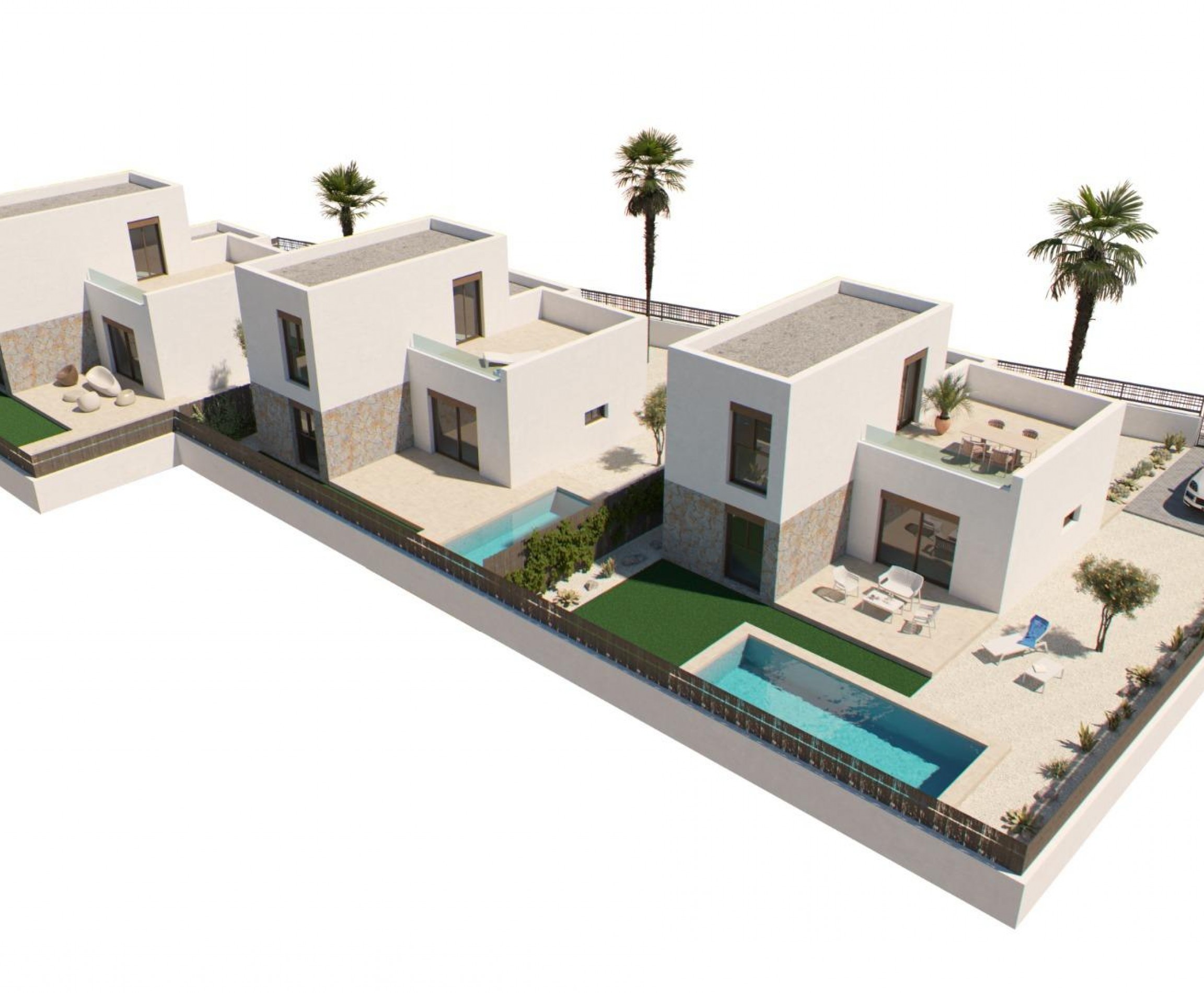 Nueva construcción  - Villa - Algorfa - El Campo de Golf La Finca