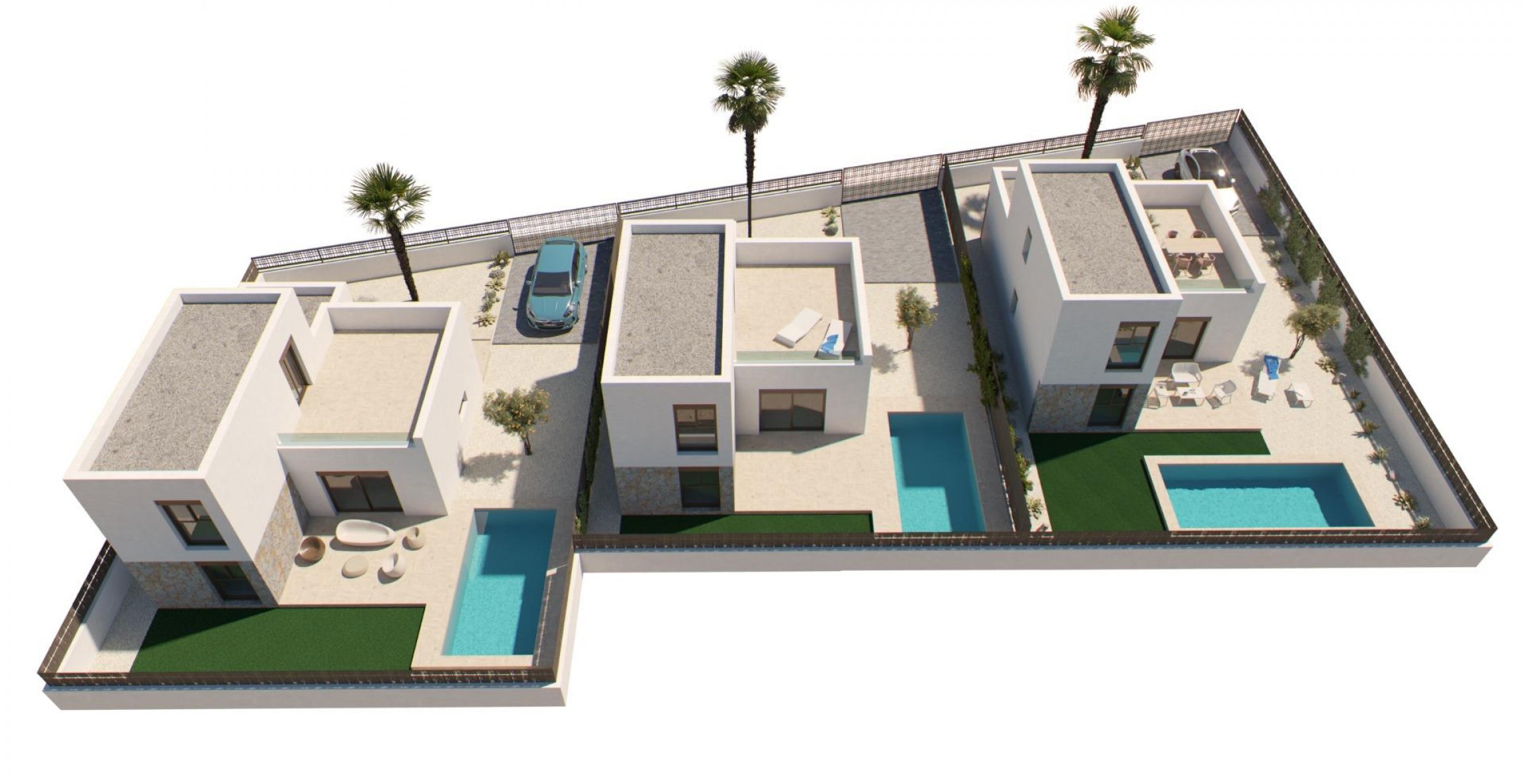 Nueva construcción  - Villa - Algorfa - El Campo de Golf La Finca