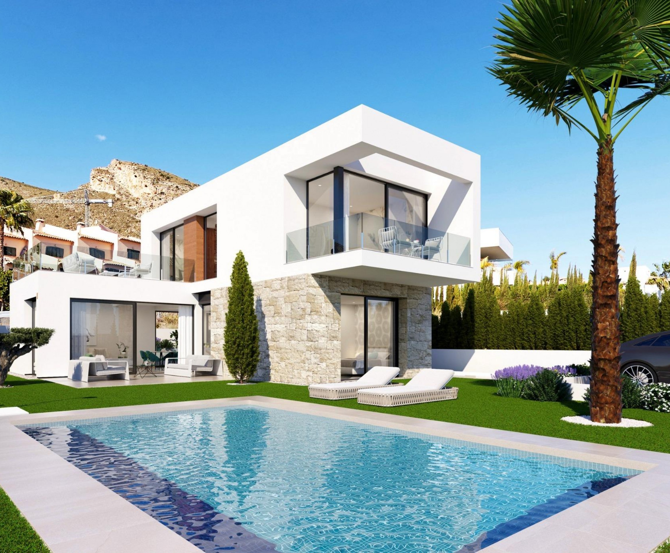 Villa - Nueva construcción  - Finestrat - Sierra Cortina