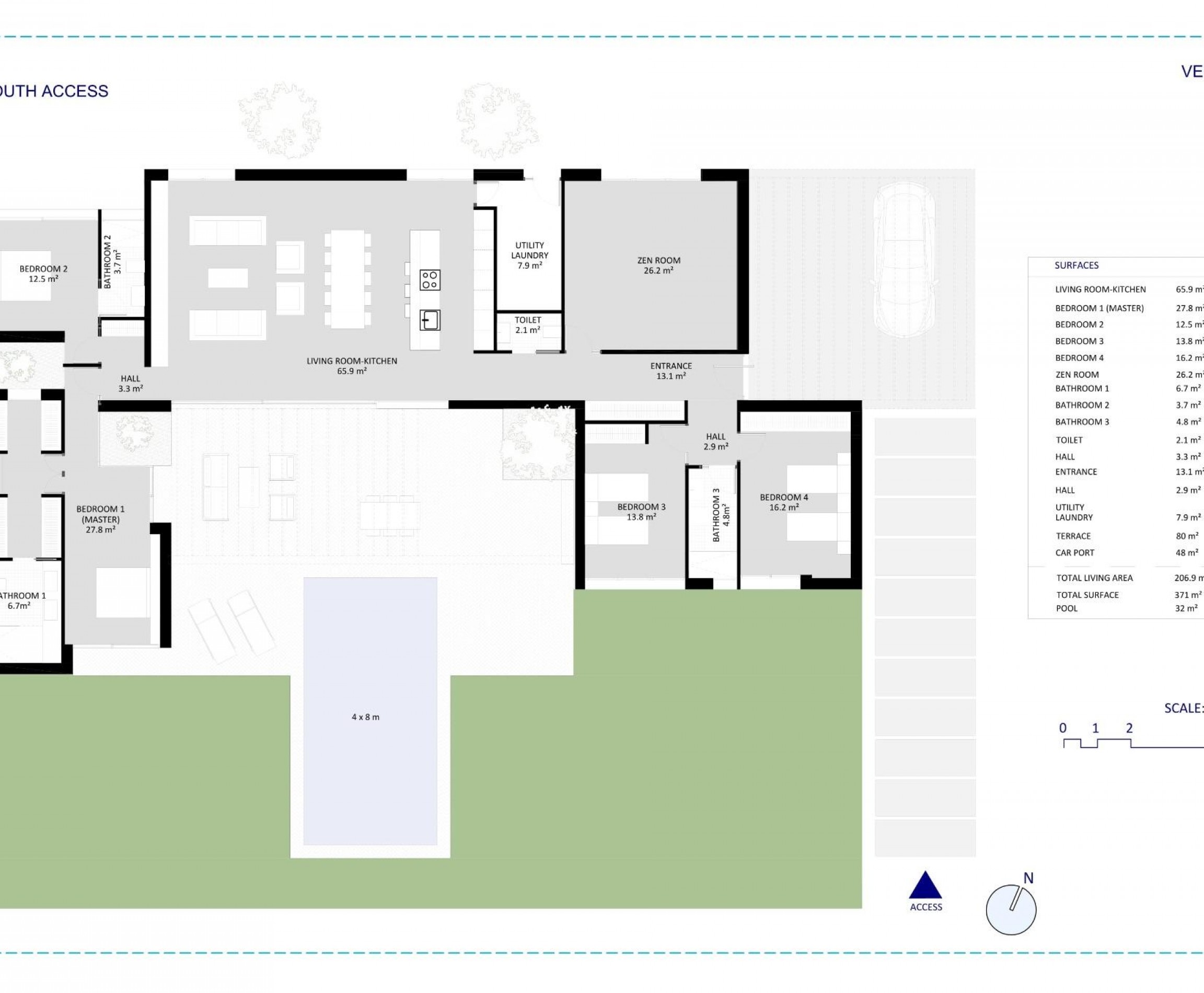 Nueva construcción  - Villa - Baños y Mendigo - Altaona Golf