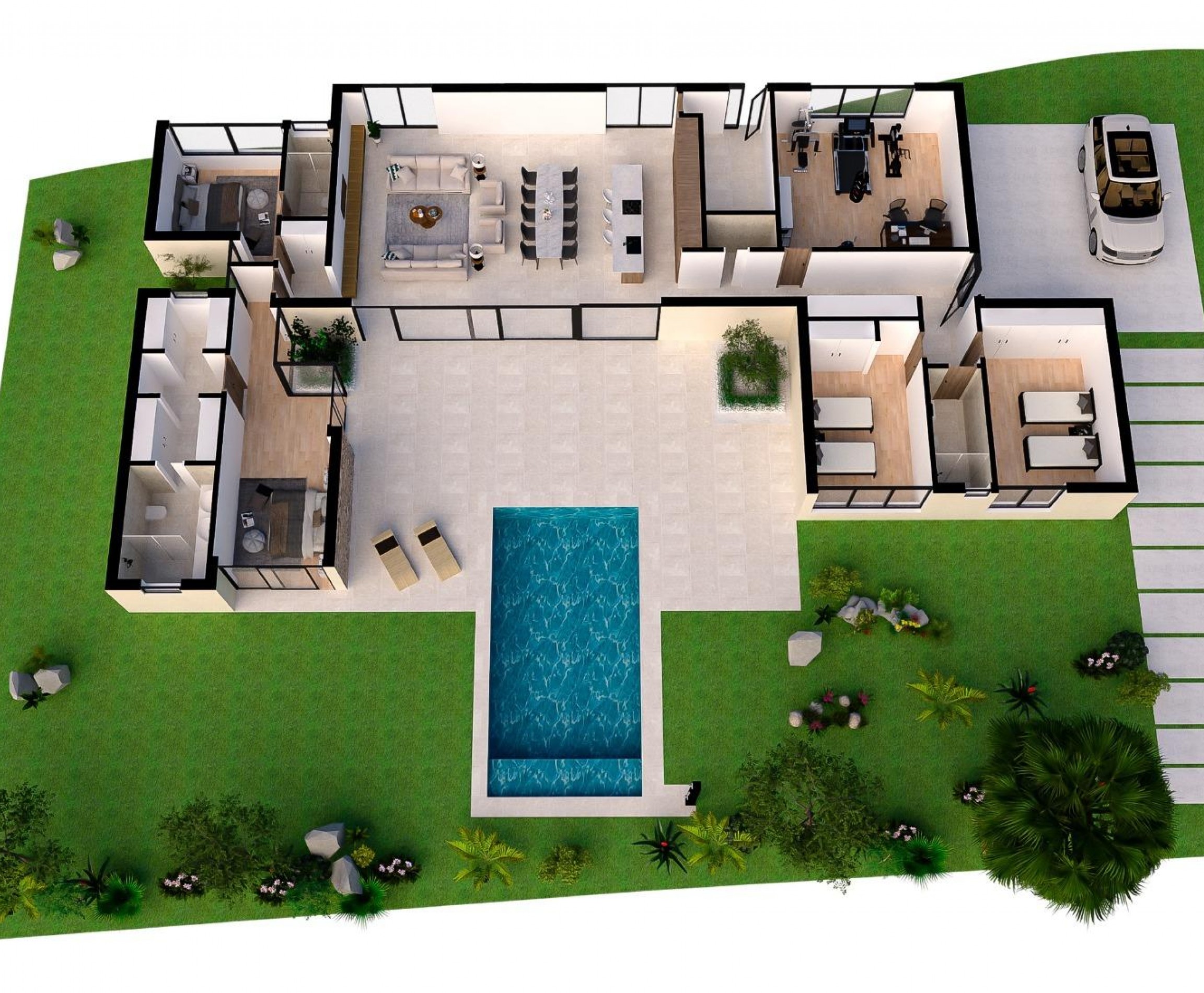 Nueva construcción  - Villa - Baños y Mendigo - Altaona Golf