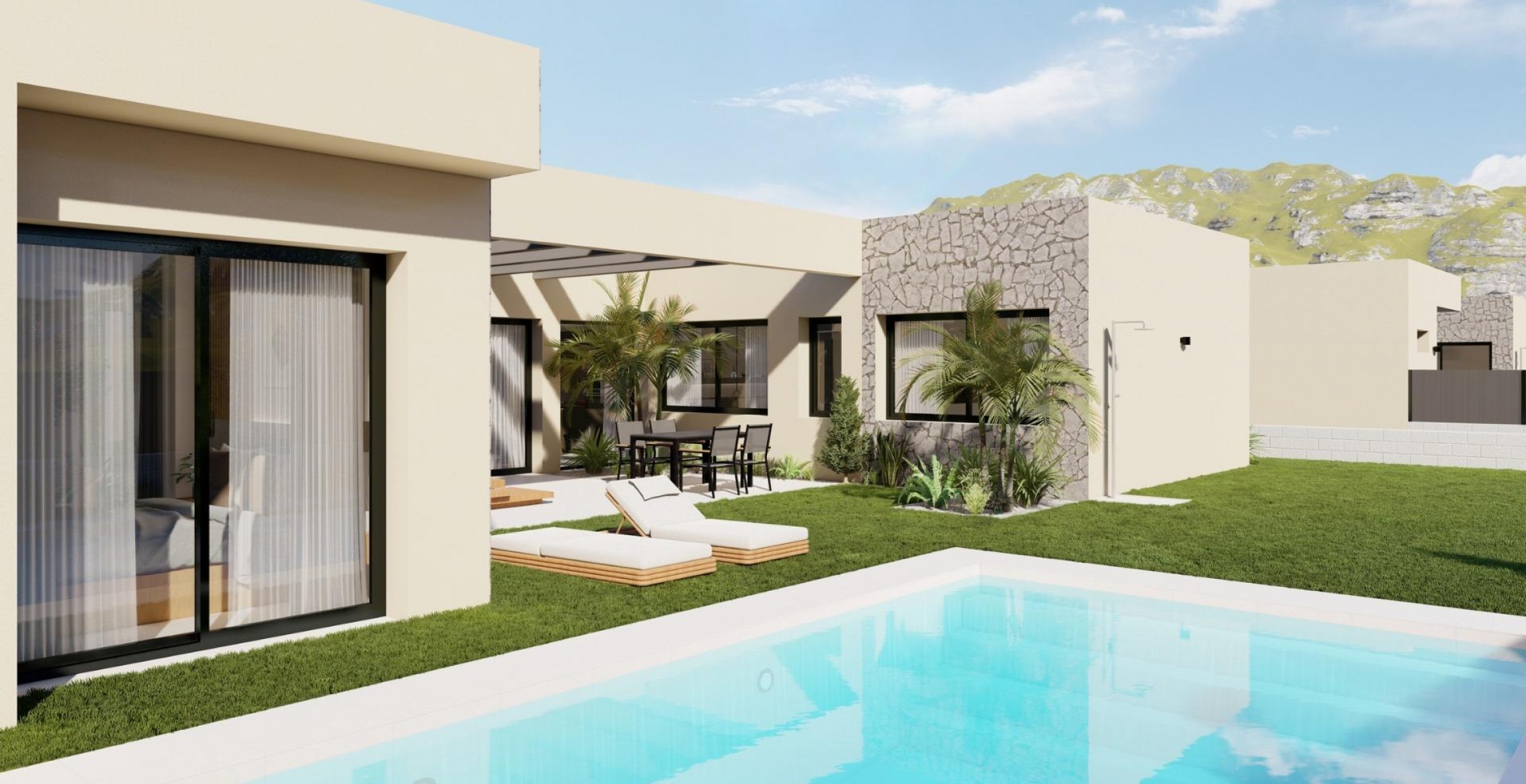 Nueva construcción  - Villa - Baños y Mendigo - Altaona Golf