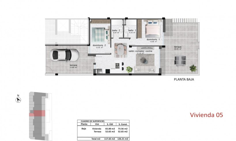 Nueva construcción  - Bungaló - Pilar de la Horadada - pueblo