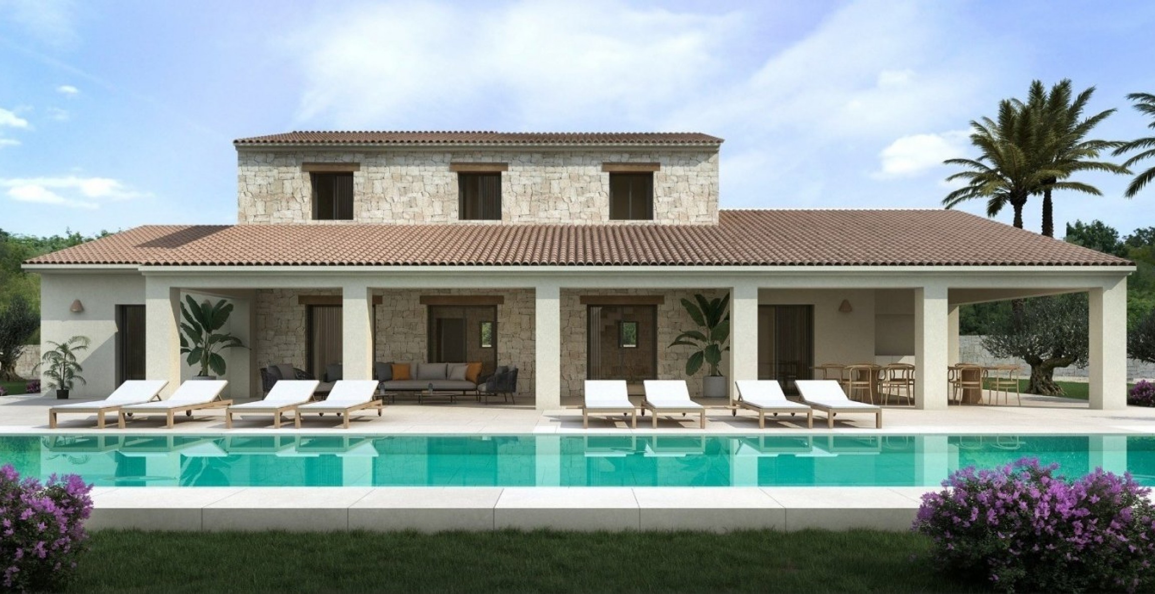 Nueva construcción  - Villa - Moraira - Fustera