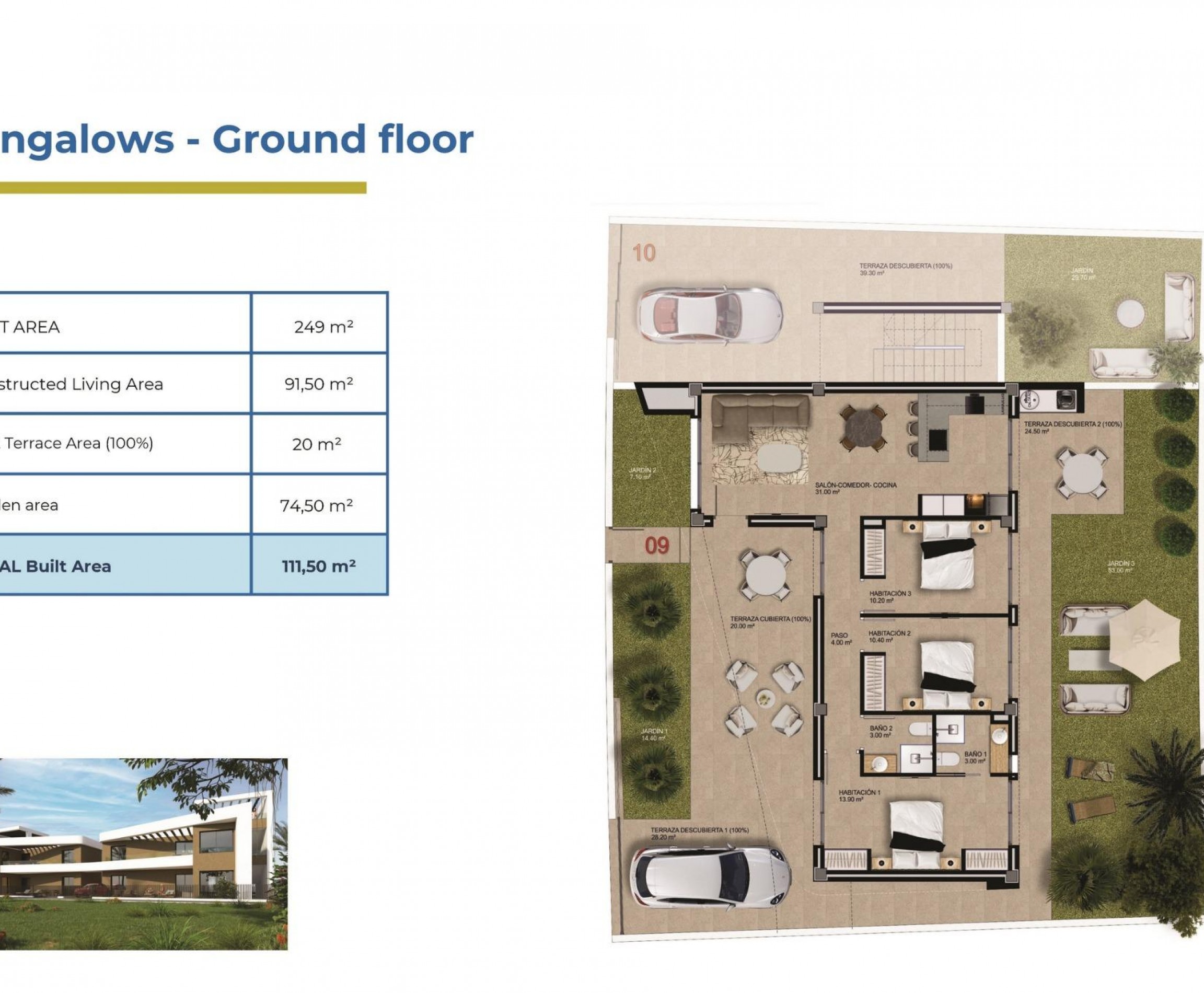 Nueva construcción  - Bungaló - Orihuela Costa - La Ciñuelica