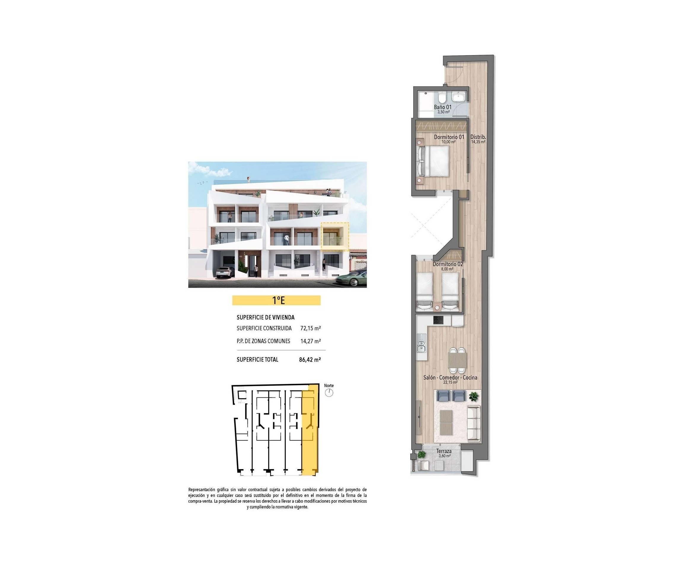 Nueva construcción  - Apartment - Torrevieja - Playa de El Cura