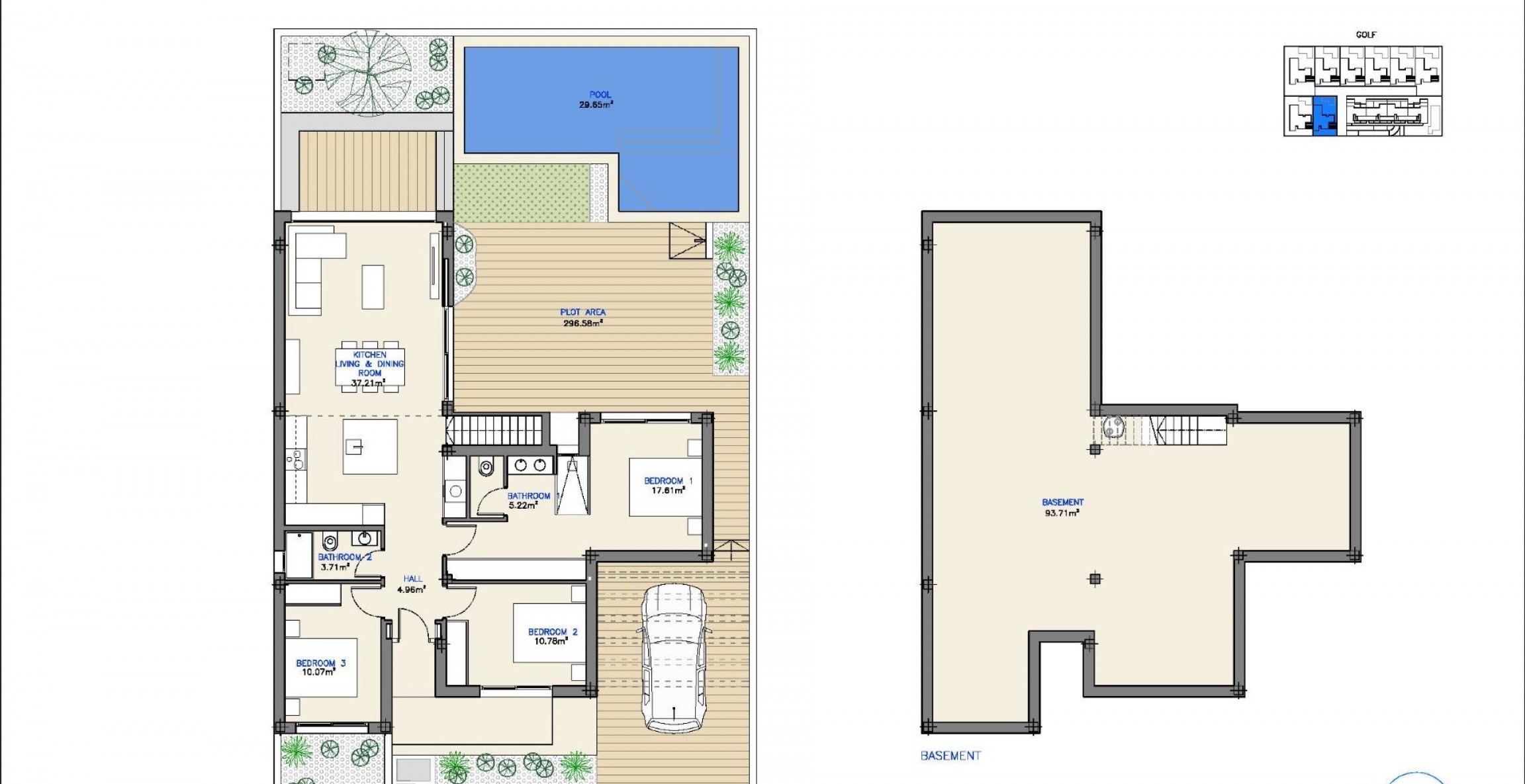 New Build - Villa - Los Alcázares - Serena Golf