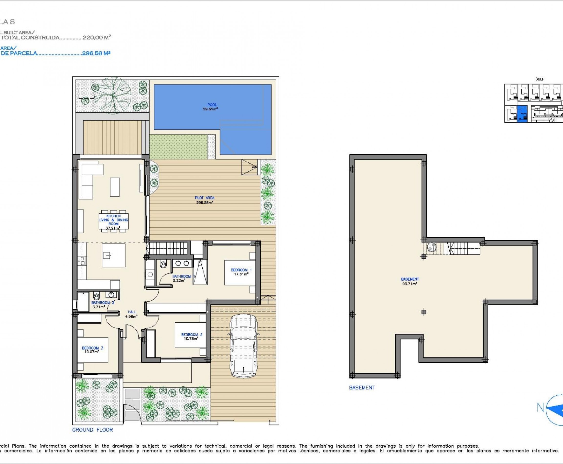 Nueva construcción  - Villa - Los Alcázares - Serena Golf