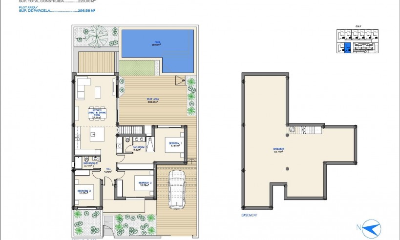 New Build - Villa - Los Alcázares - Serena Golf