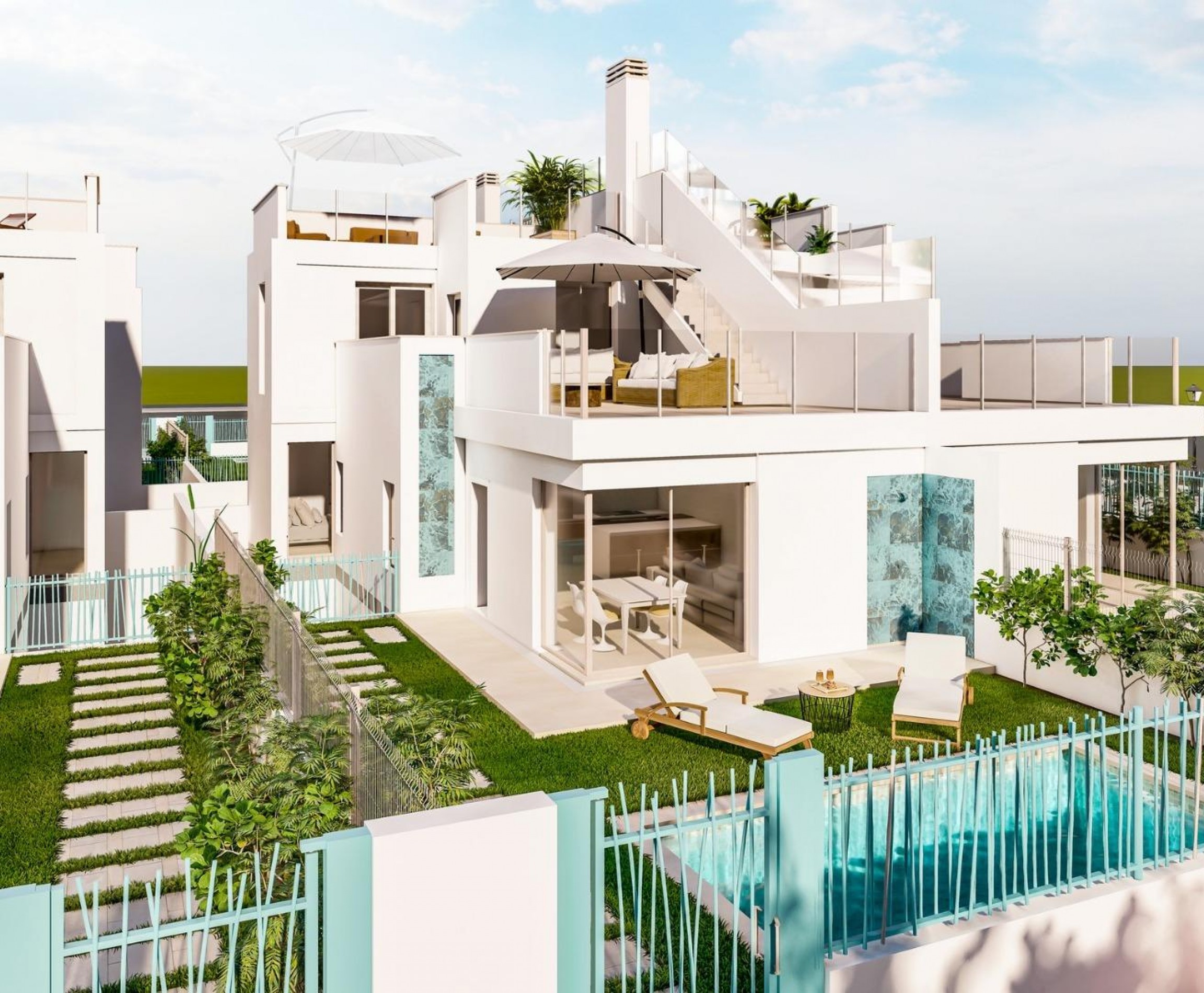 Villa - New Build - Los Alcázares - Torre del Rame