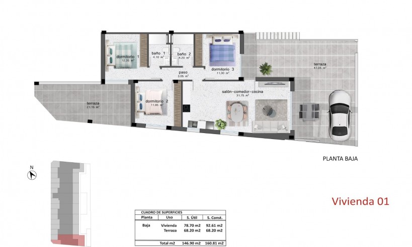 Nueva construcción  - Bungaló - Pilar de la Horadada - pueblo