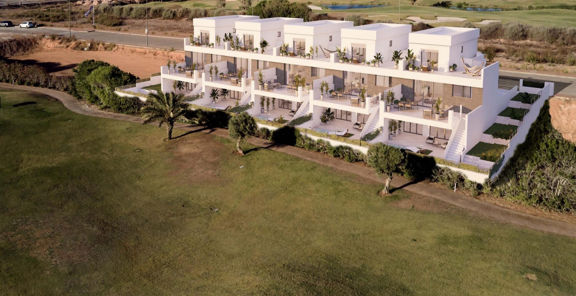 Nybyggnation - Town House - Los Alcázares - Serena Golf