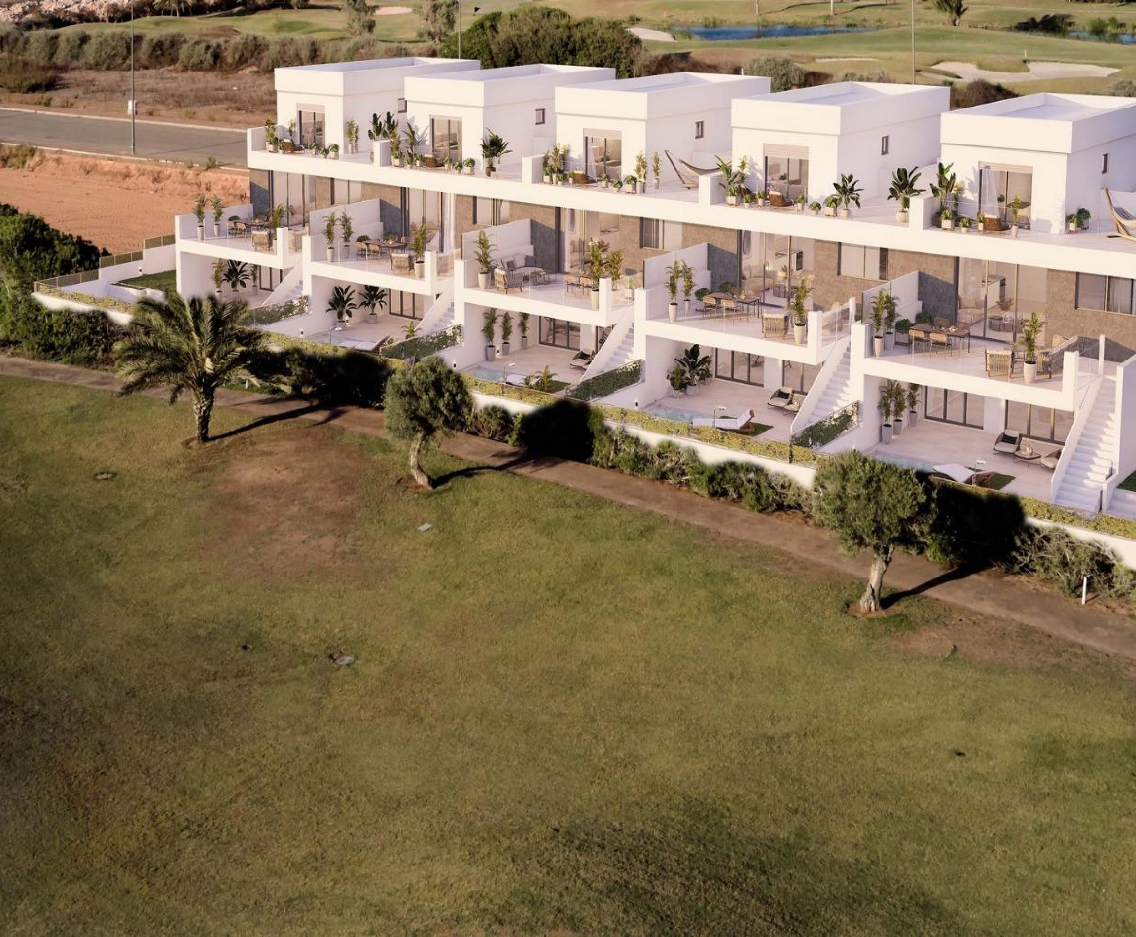 Nybyggnation - Town House - Los Alcázares - Serena Golf