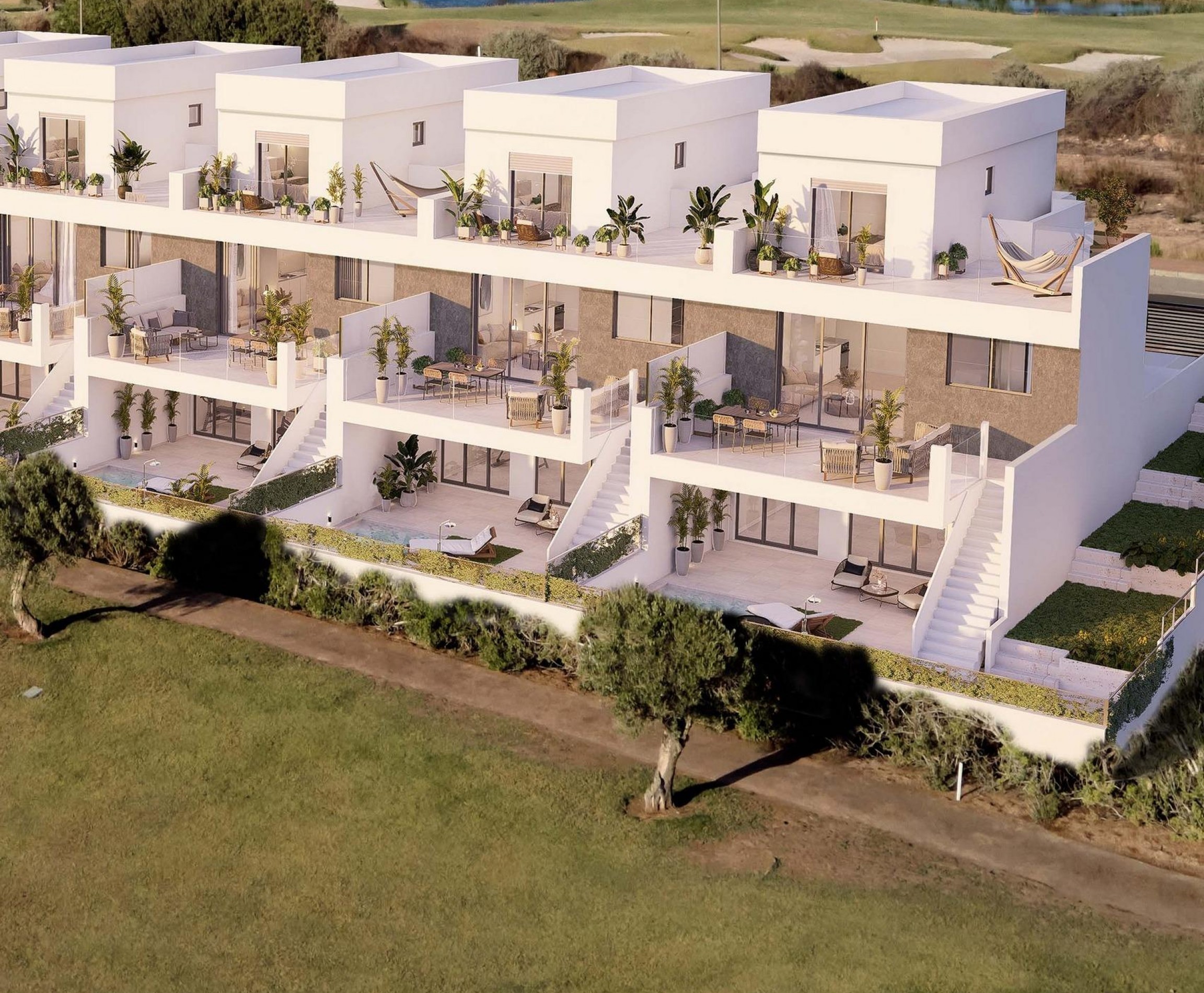 Nybyggnation - Town House - Los Alcázares - Serena Golf