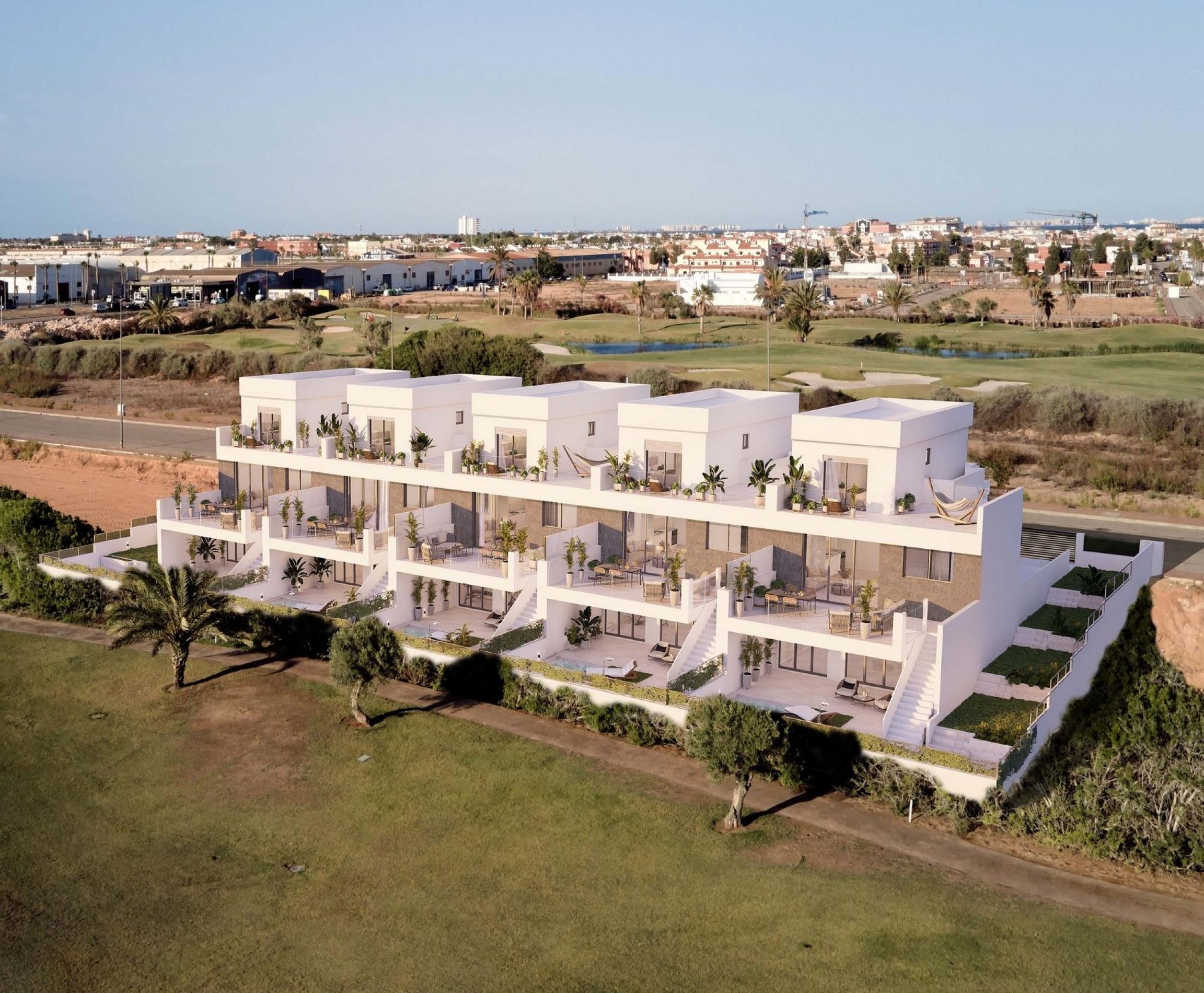 Nybyggnation - Town House - Los Alcázares - Serena Golf