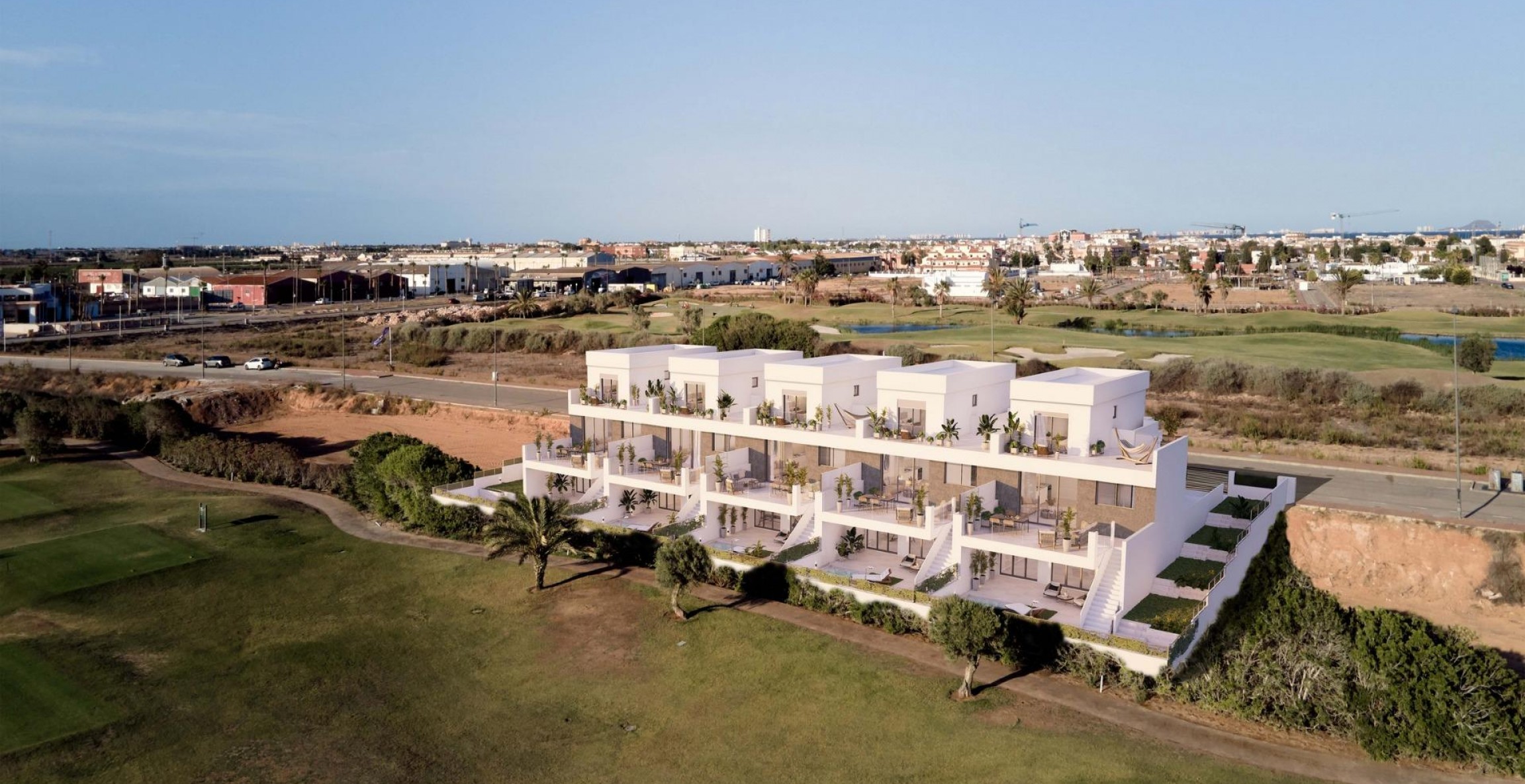 Nybyggnation - Town House - Los Alcázares - Serena Golf